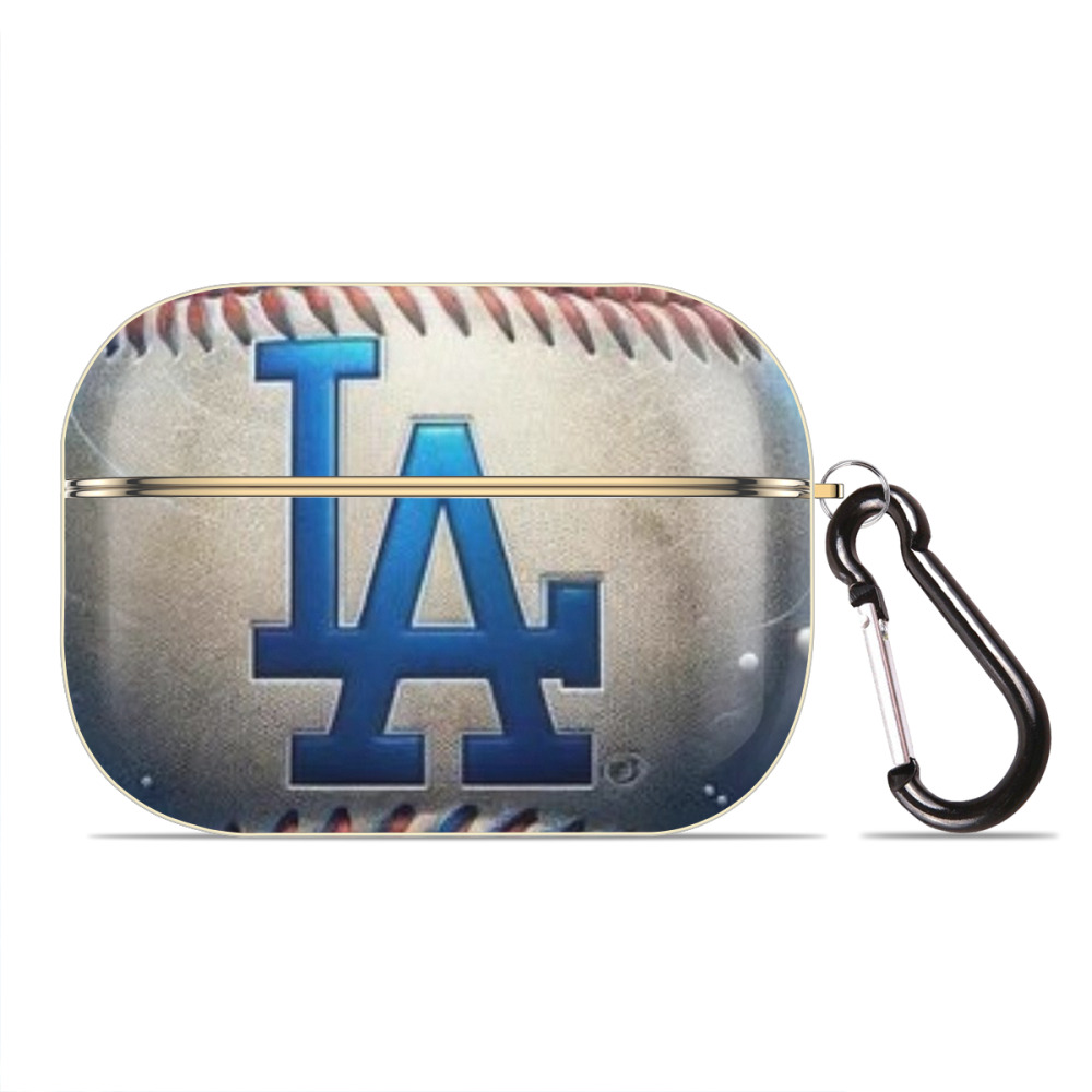  Luxury Gold AirPods Pro Case With Keychain, Flexible PC Material, Full Protection, Precise Cutouts, Anti-Fingerprint, Washable, Durable Design