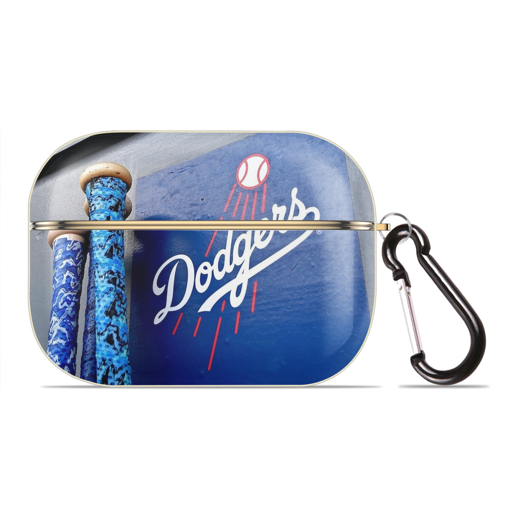  Luxury Gold AirPods Pro Case With Keychain, Flexible PC Material, Full Protection, Precise Cutouts, Anti-Fingerprint, Washable, Durable Design