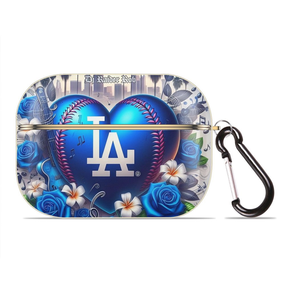  Luxury Gold AirPods Pro Case With Keychain, Flexible PC Material, Full Protection, Precise Cutouts, Anti-Fingerprint, Washable, Durable Design