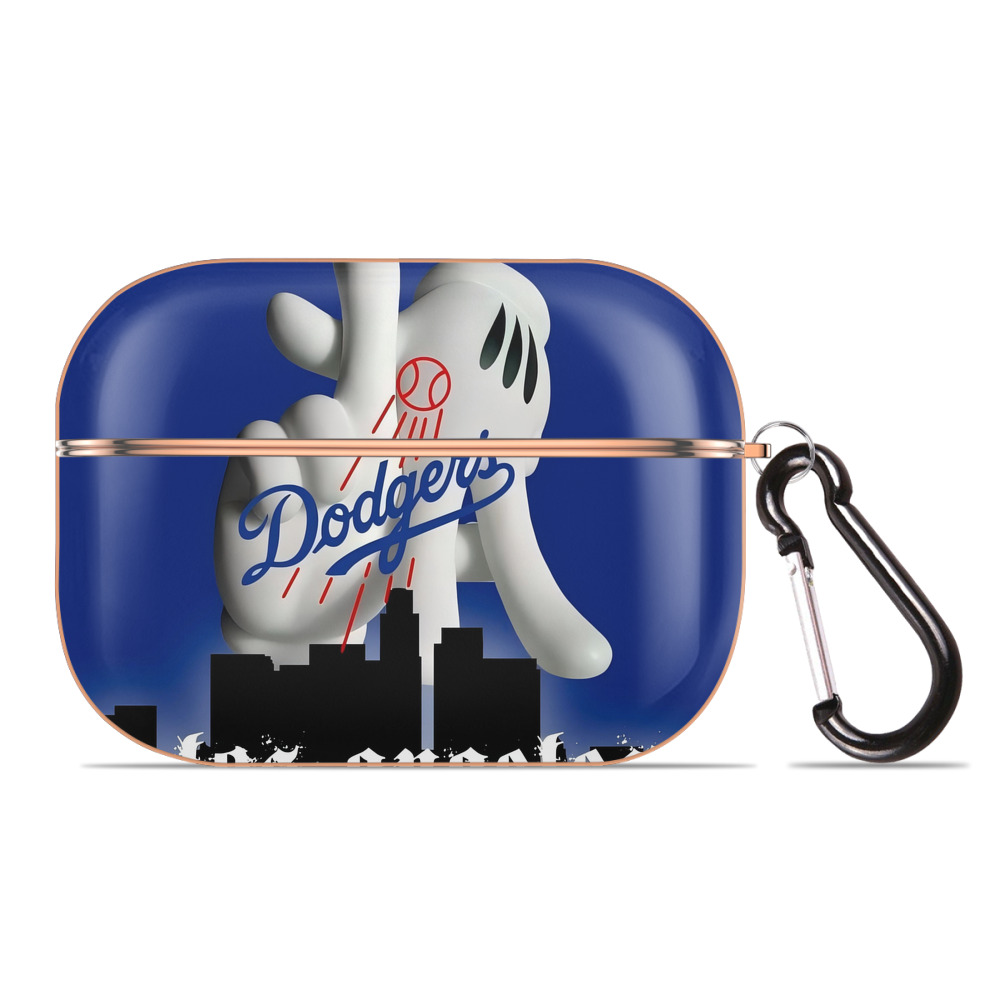  AirPods Pro Protective Case Rose Gold, Flexible PC Material, Precise Fit, Anti-Slip Cover, Full Protection, Fingerprint Resistant, Washable With Keychain