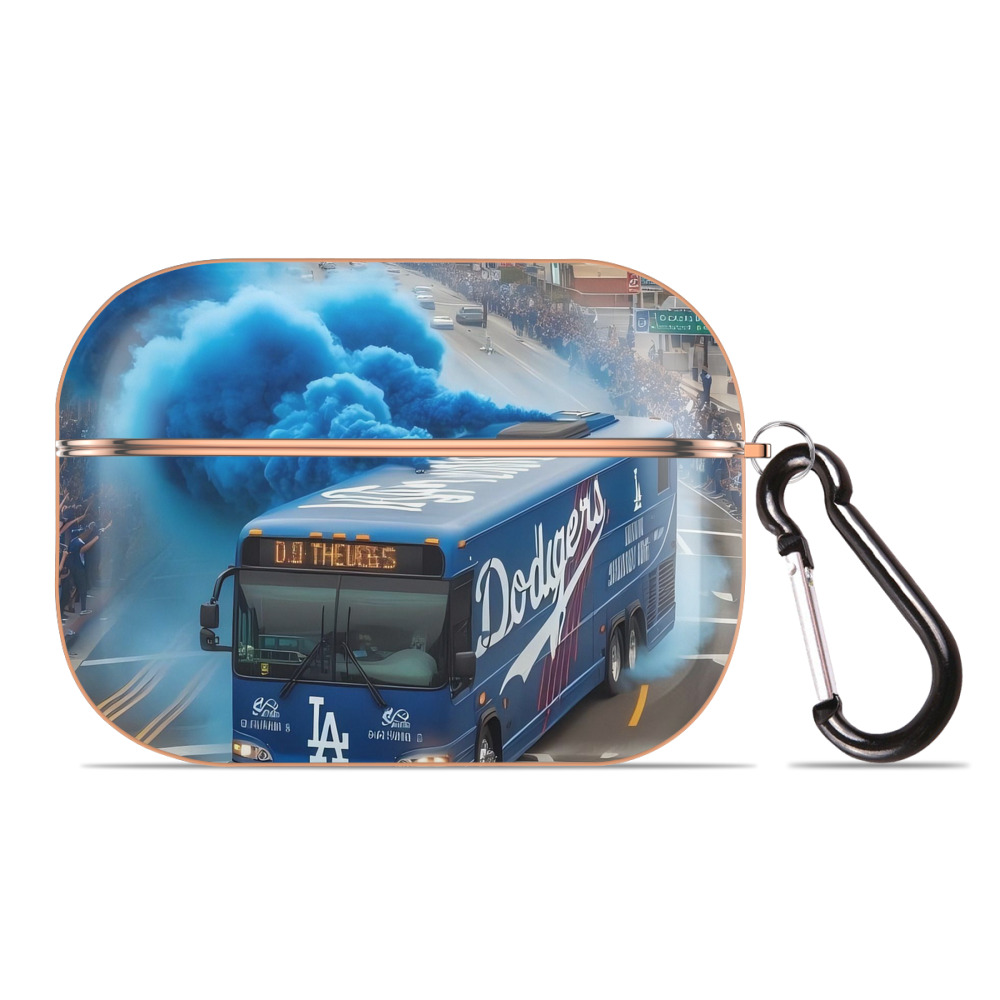  AirPods Pro Protective Case Rose Gold, Flexible PC Material, Precise Fit, Anti-Slip Cover, Full Protection, Fingerprint Resistant, Washable With Keychain