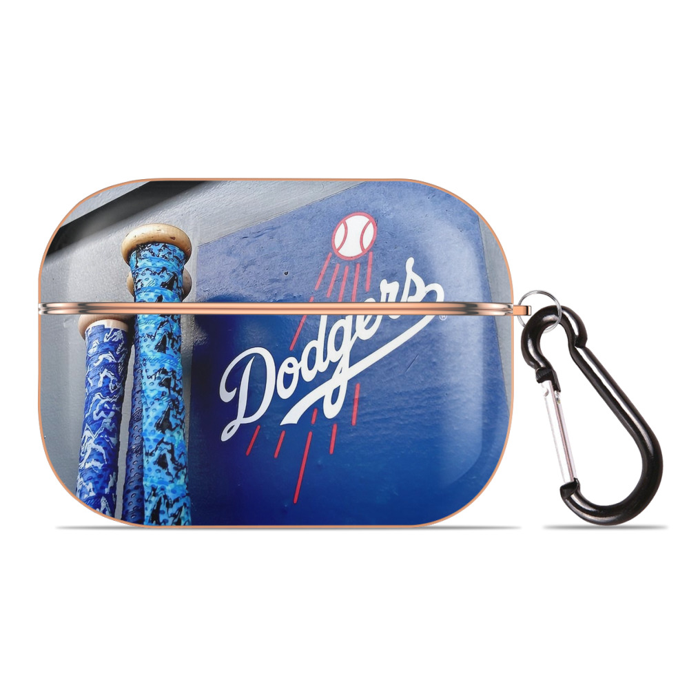  AirPods Pro Protective Case Rose Gold, Flexible PC Material, Precise Fit, Anti-Slip Cover, Full Protection, Fingerprint Resistant, Washable With Keychain