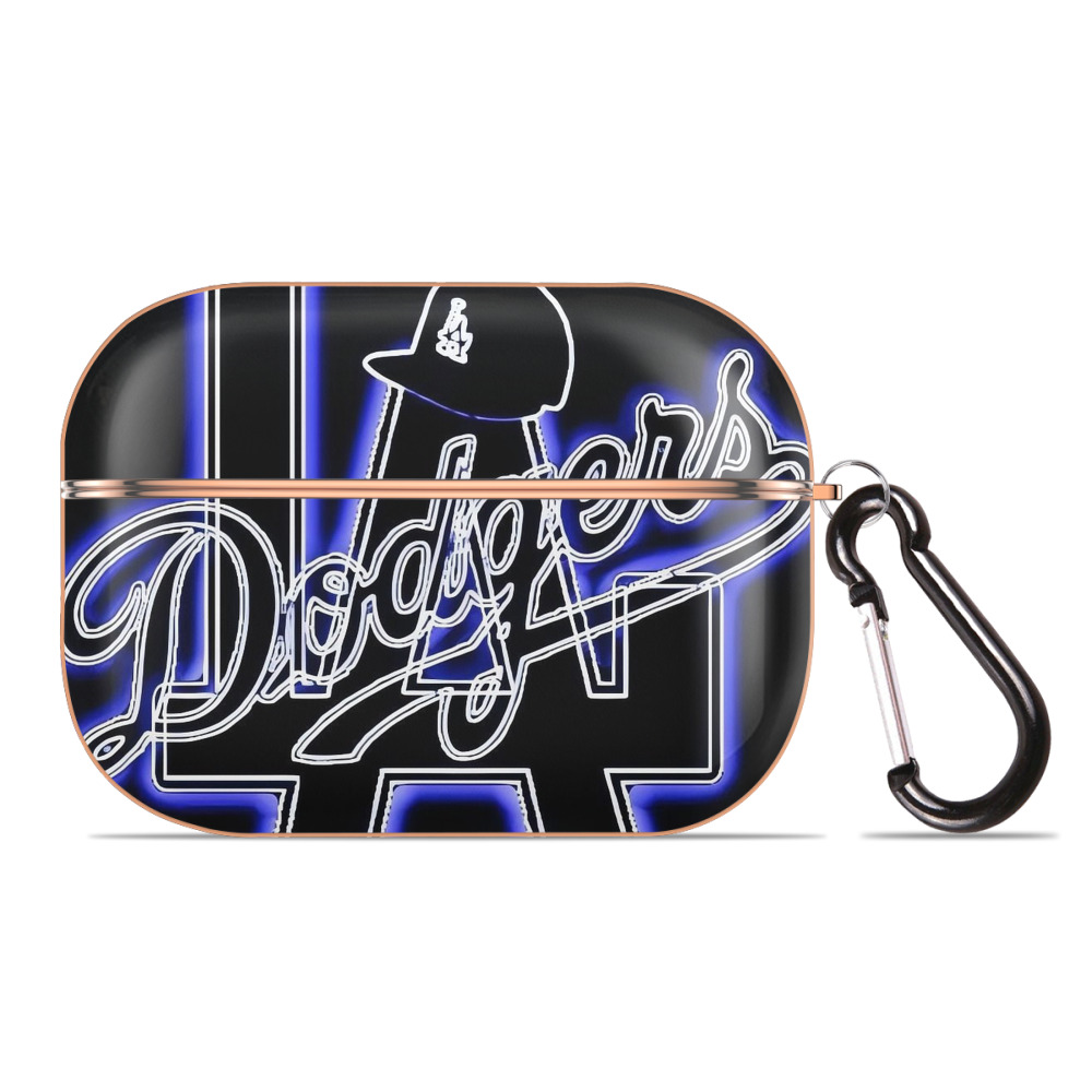  AirPods Pro Protective Case Rose Gold, Flexible PC Material, Precise Fit, Anti-Slip Cover, Full Protection, Fingerprint Resistant, Washable With Keychain