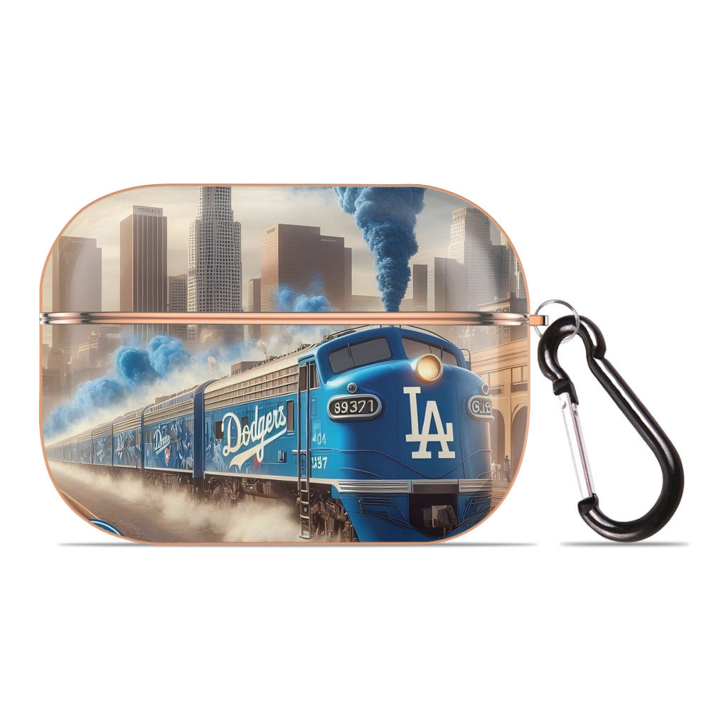  AirPods Pro Protective Case Rose Gold, Flexible PC Material, Precise Fit, Anti-Slip Cover, Full Protection, Fingerprint Resistant, Washable With Keychain