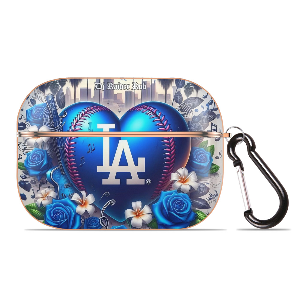  AirPods Pro Protective Case Rose Gold, Flexible PC Material, Precise Fit, Anti-Slip Cover, Full Protection, Fingerprint Resistant, Washable With Keychain