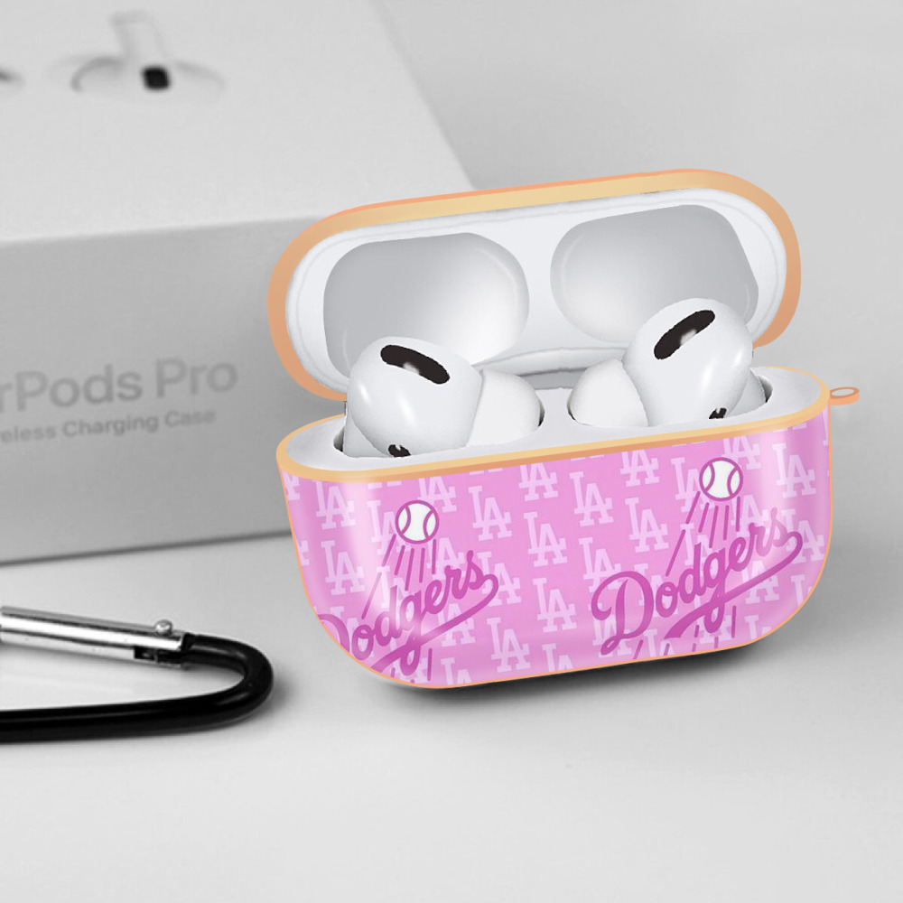 AirPods Pro Protective Case Rose Gold, Flexible PC Material, Precise Fit, Anti-Slip Cover, Full Protection, Fingerprint Resistant, Washable With Keychain