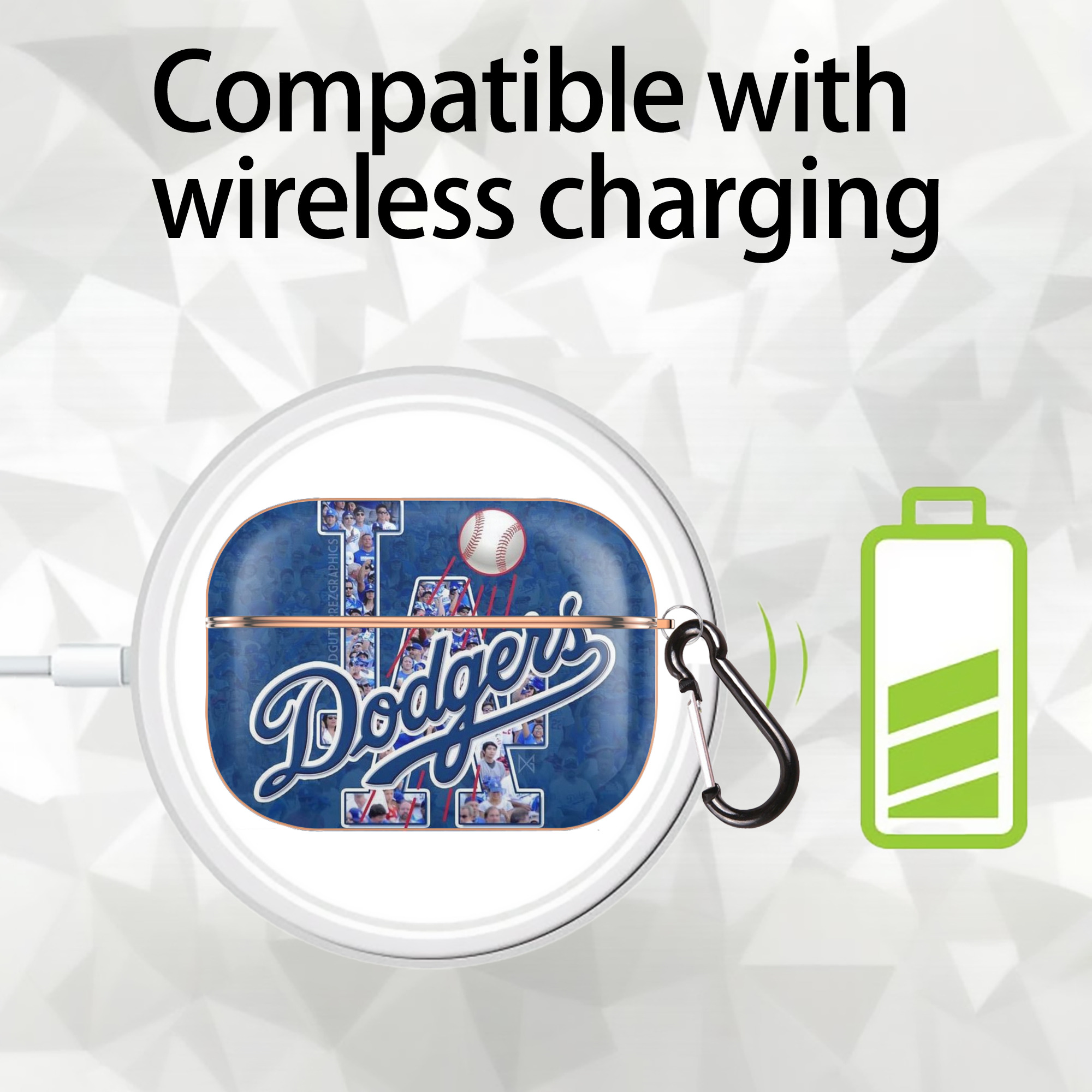  AirPods Pro Protective Case Rose Gold, Flexible PC Material, Precise Fit, Anti-Slip Cover, Full Protection, Fingerprint Resistant, Washable With Keychain