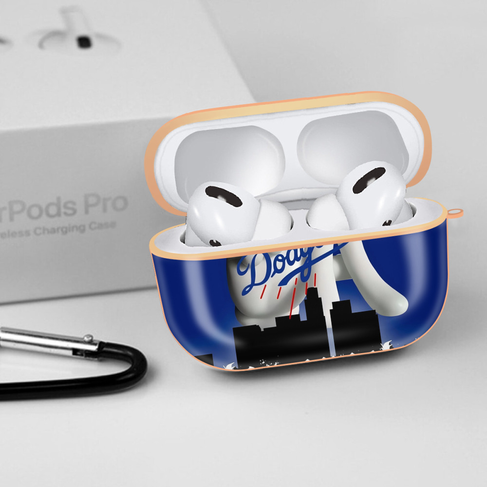  AirPods Pro Protective Case Rose Gold, Flexible PC Material, Precise Fit, Anti-Slip Cover, Full Protection, Fingerprint Resistant, Washable With Keychain