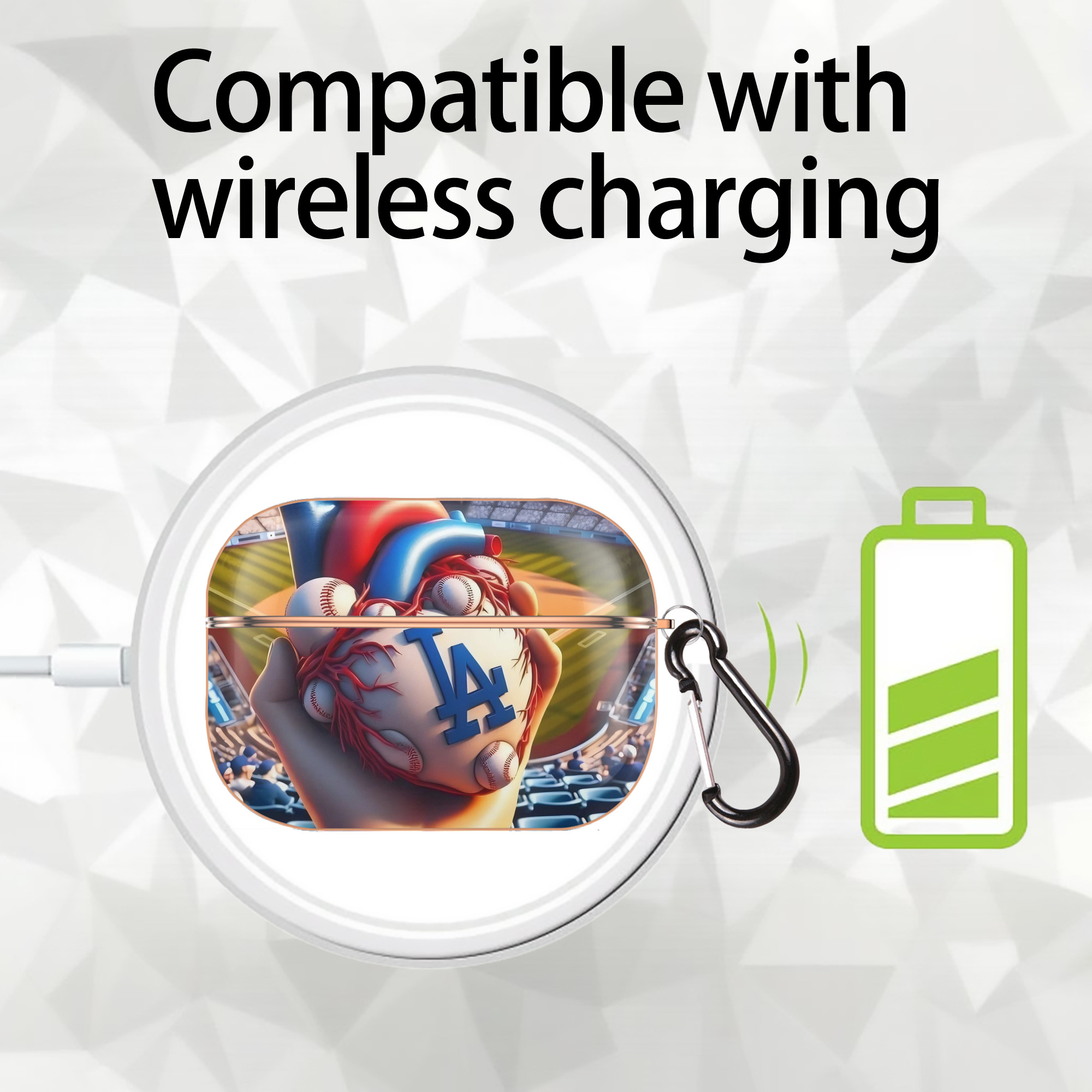  AirPods Pro Protective Case Rose Gold, Flexible PC Material, Precise Fit, Anti-Slip Cover, Full Protection, Fingerprint Resistant, Washable With Keychain