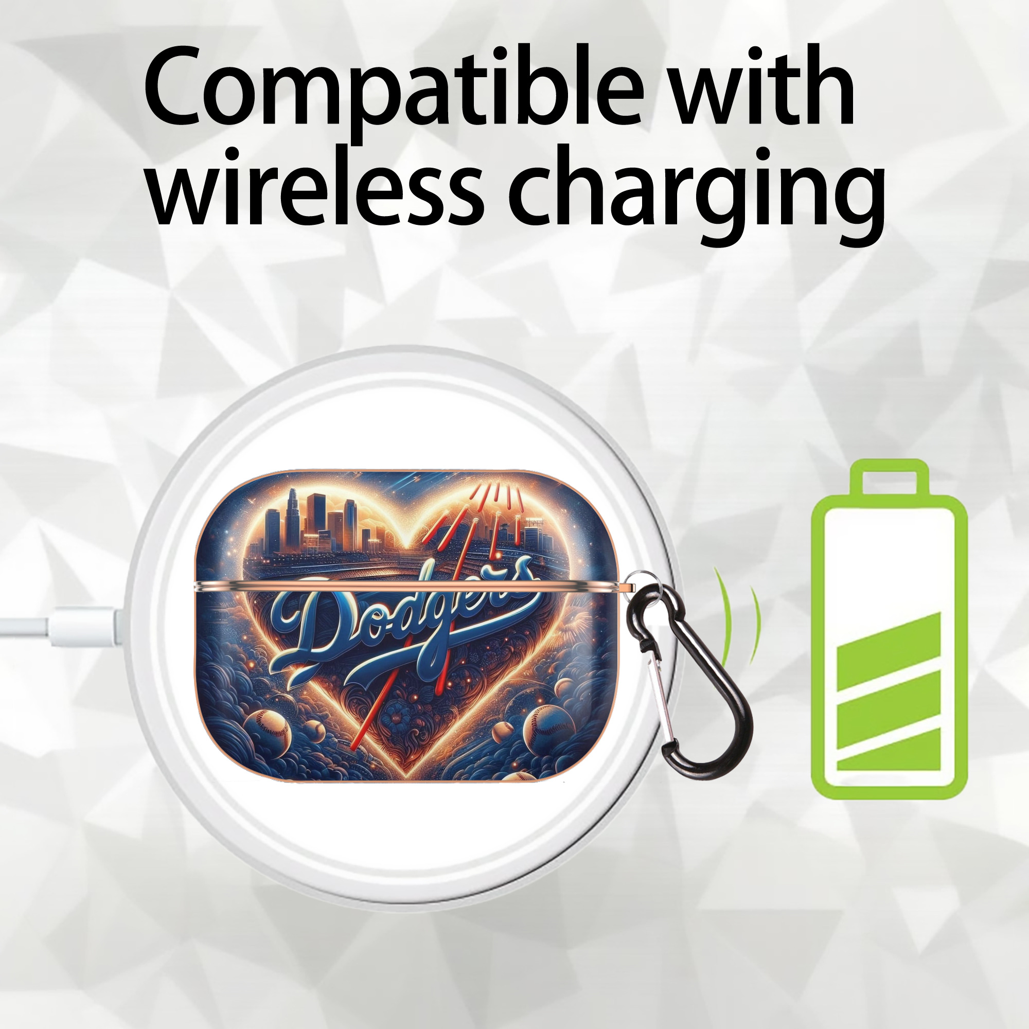  AirPods Pro Protective Case Rose Gold, Flexible PC Material, Precise Fit, Anti-Slip Cover, Full Protection, Fingerprint Resistant, Washable With Keychain