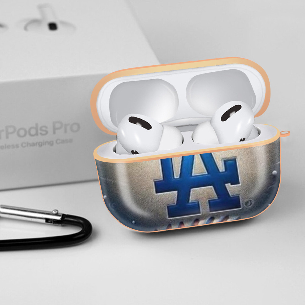  AirPods Pro Protective Case Rose Gold, Flexible PC Material, Precise Fit, Anti-Slip Cover, Full Protection, Fingerprint Resistant, Washable With Keychain