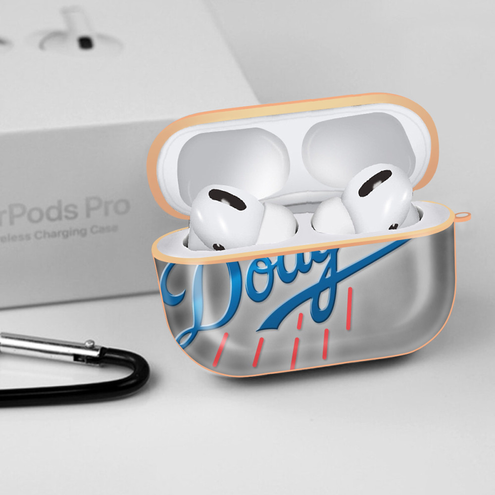  AirPods Pro Protective Case Rose Gold, Flexible PC Material, Precise Fit, Anti-Slip Cover, Full Protection, Fingerprint Resistant, Washable With Keychain