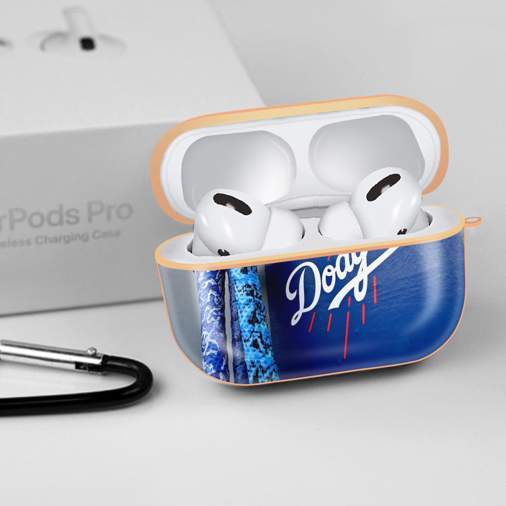  AirPods Pro Protective Case Rose Gold, Flexible PC Material, Precise Fit, Anti-Slip Cover, Full Protection, Fingerprint Resistant, Washable With Keychain