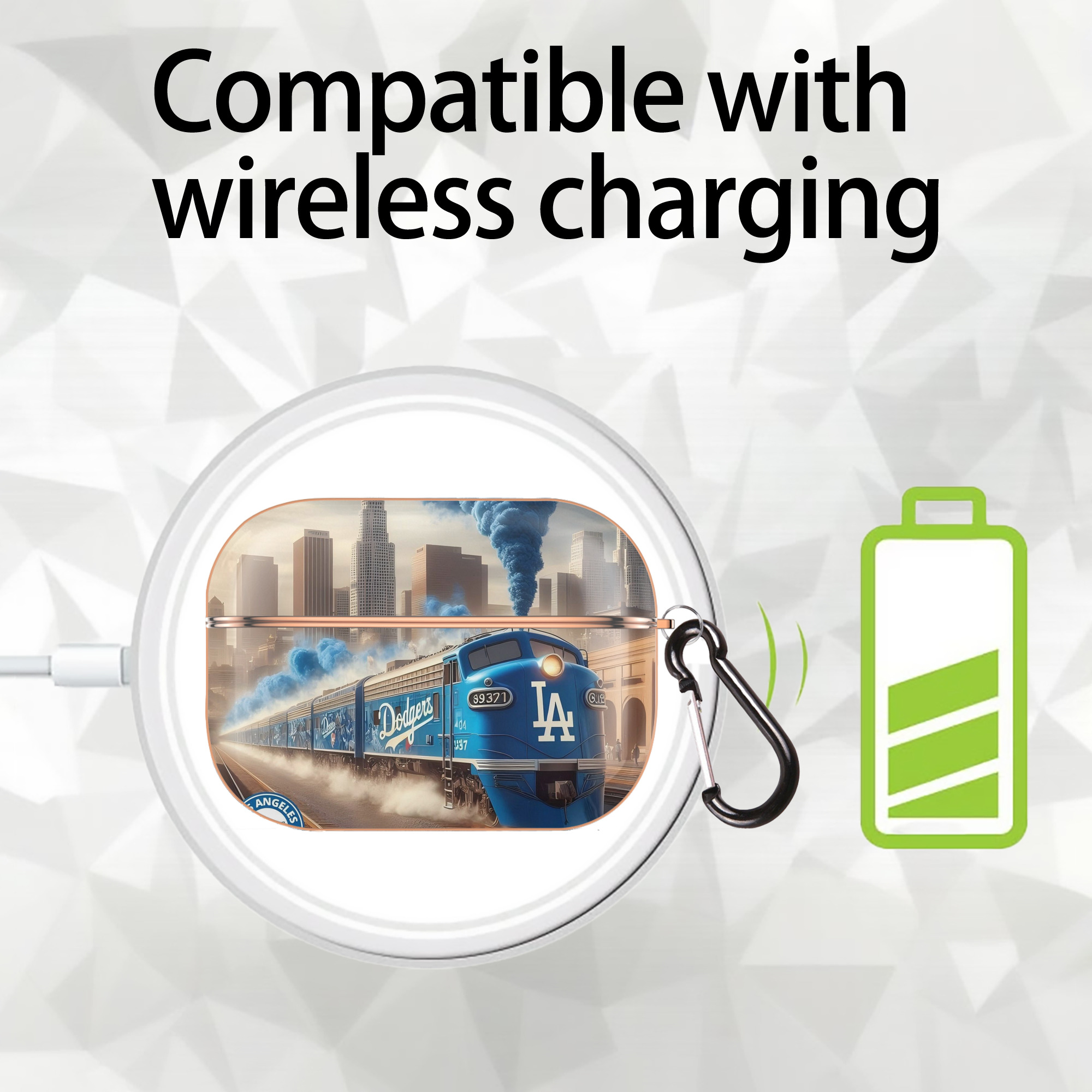  AirPods Pro Protective Case Rose Gold, Flexible PC Material, Precise Fit, Anti-Slip Cover, Full Protection, Fingerprint Resistant, Washable With Keychain