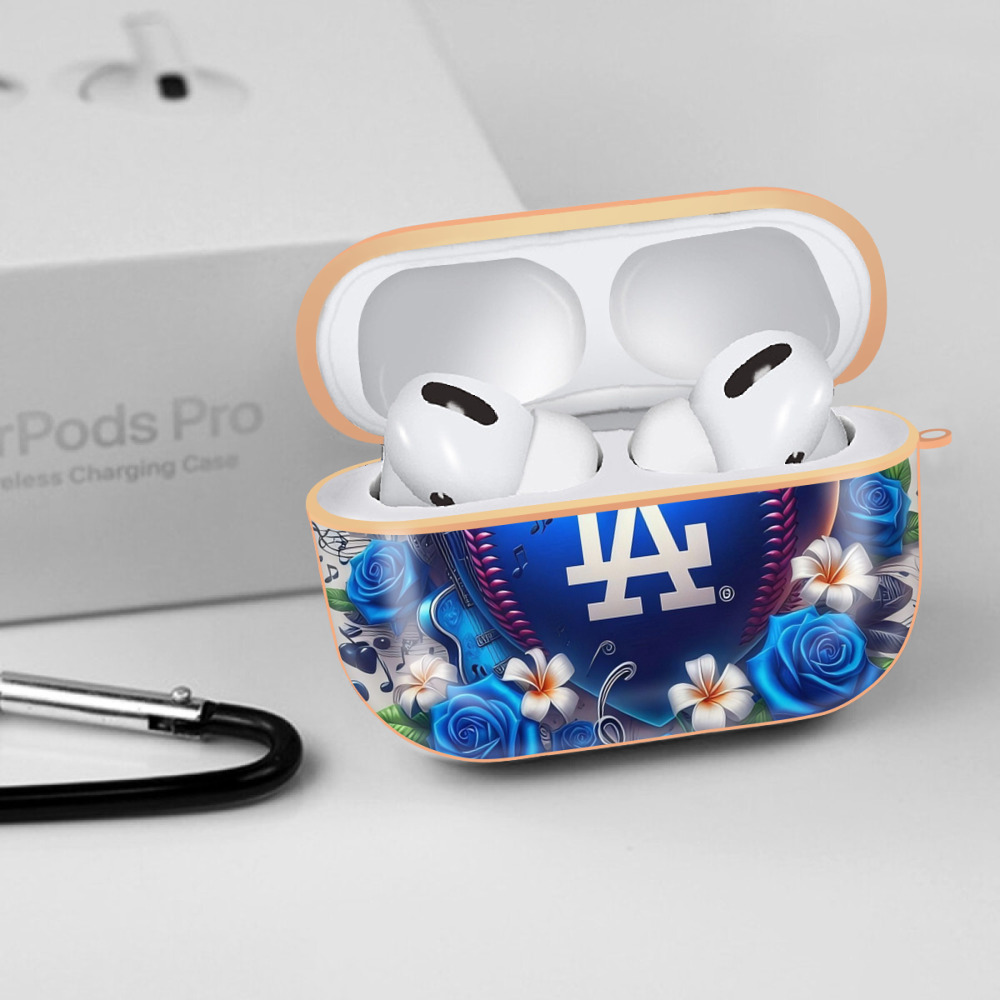  AirPods Pro Protective Case Rose Gold, Flexible PC Material, Precise Fit, Anti-Slip Cover, Full Protection, Fingerprint Resistant, Washable With Keychain