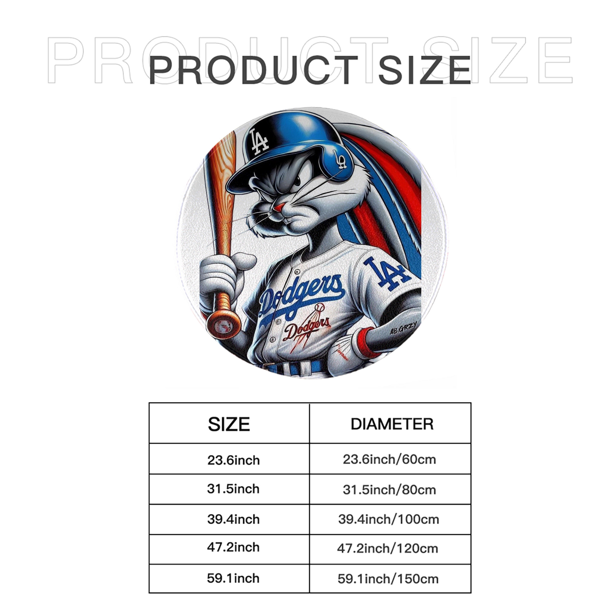  Round Floor Mat – Soft Flannel & High-Density Sponge Core – Non-Slip Dot Backing – Durable Stitched Edges – Quick-Dry & Breathable – Perfect For Home, Bathroom & Living Room