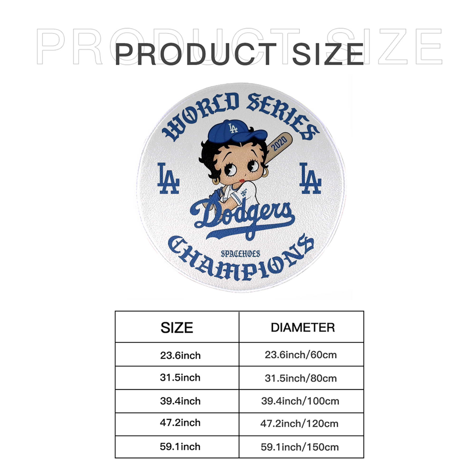  Round Floor Mat – Soft Flannel & High-Density Sponge Core – Non-Slip Dot Backing – Durable Stitched Edges – Quick-Dry & Breathable – Perfect For Home, Bathroom & Living Room