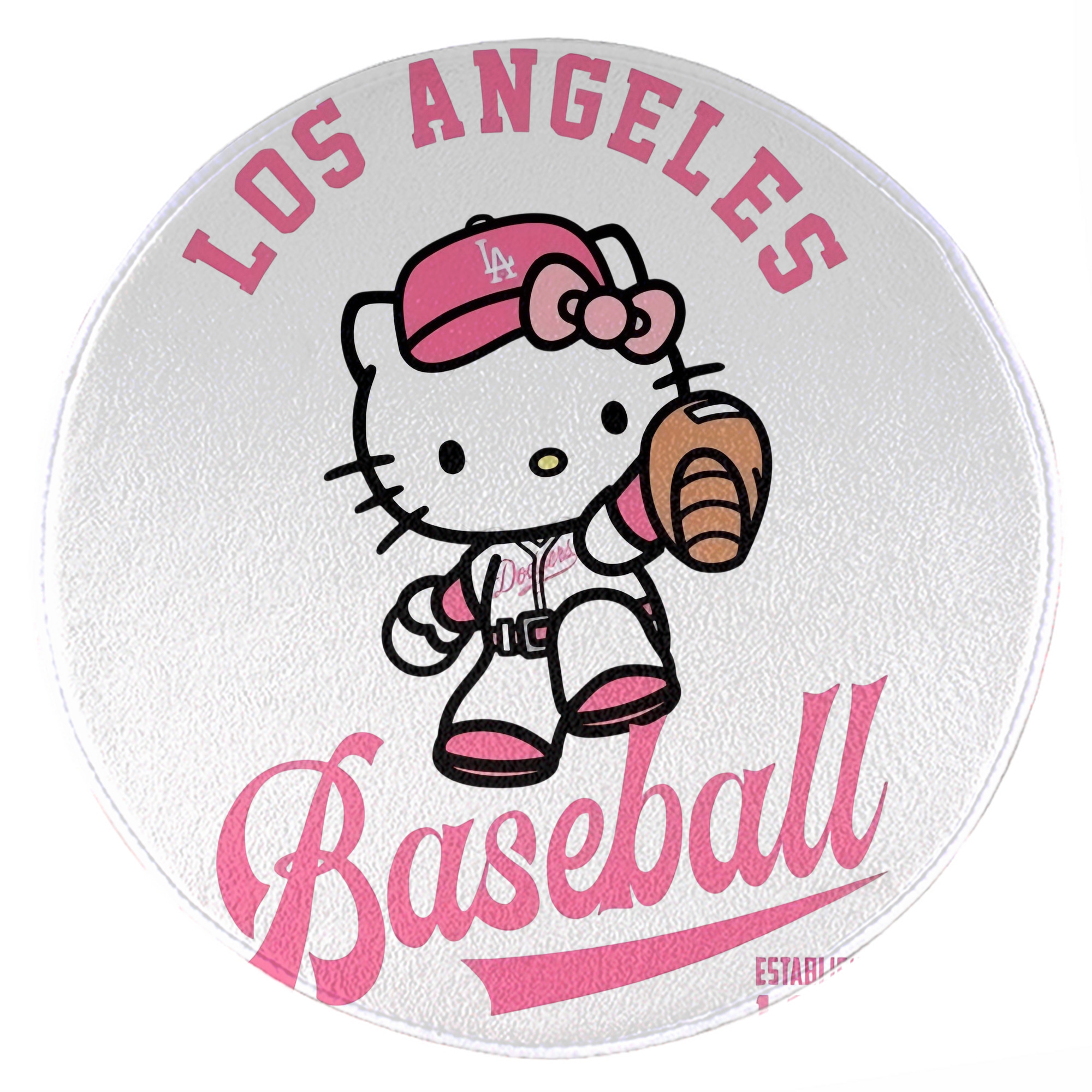  Round Floor Mat – Soft Flannel & High-Density Sponge Core – Non-Slip Dot Backing – Durable Stitched Edges – Quick-Dry & Breathable – Perfect For Home, Bathroom & Living Room