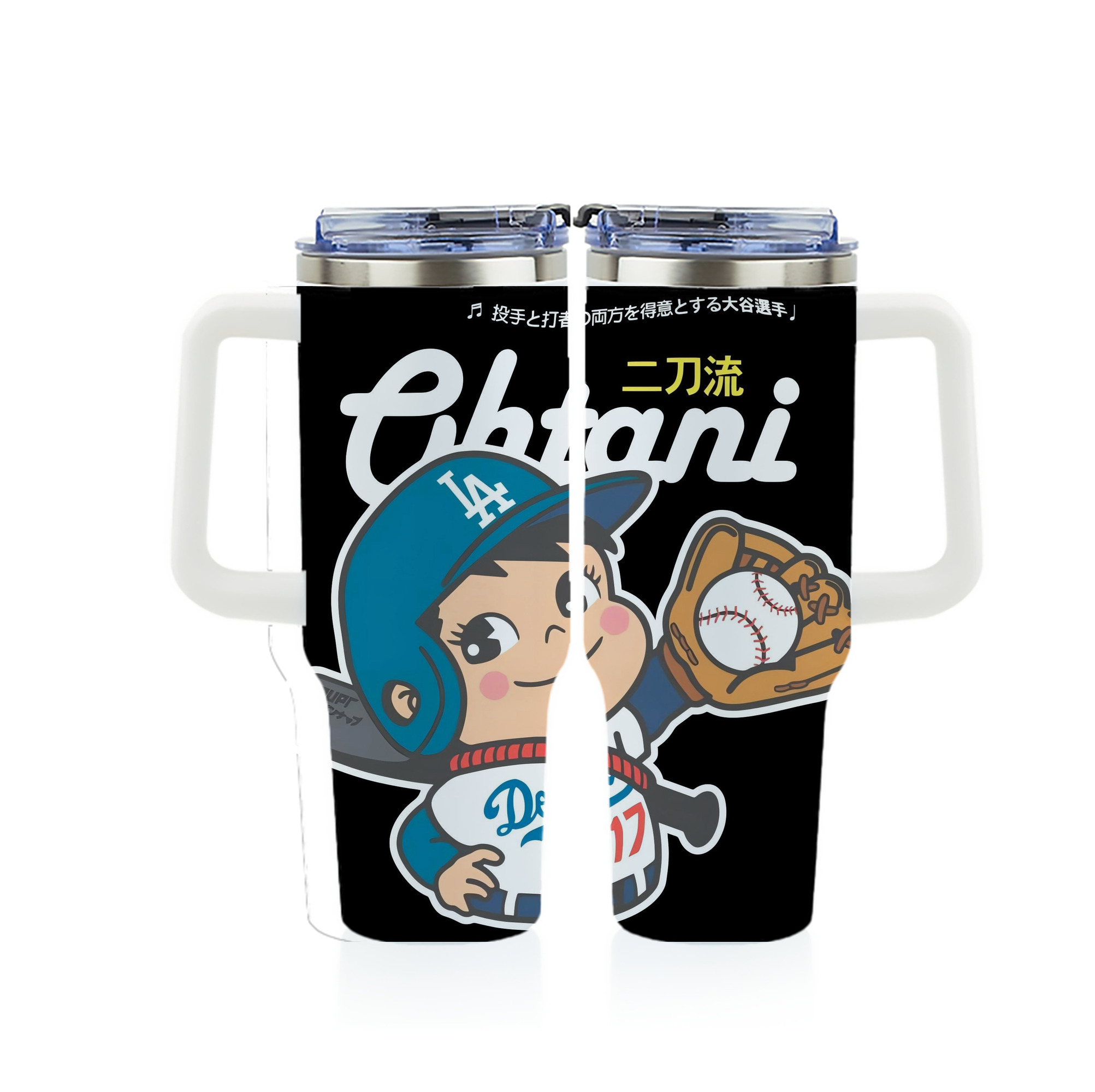  40oz Full Wrap Car Tumbler – Durable Stainless Steel Travel Mug With Vibrant UV Print – Double Wall Insulated, Fits Most Car Cup Holders