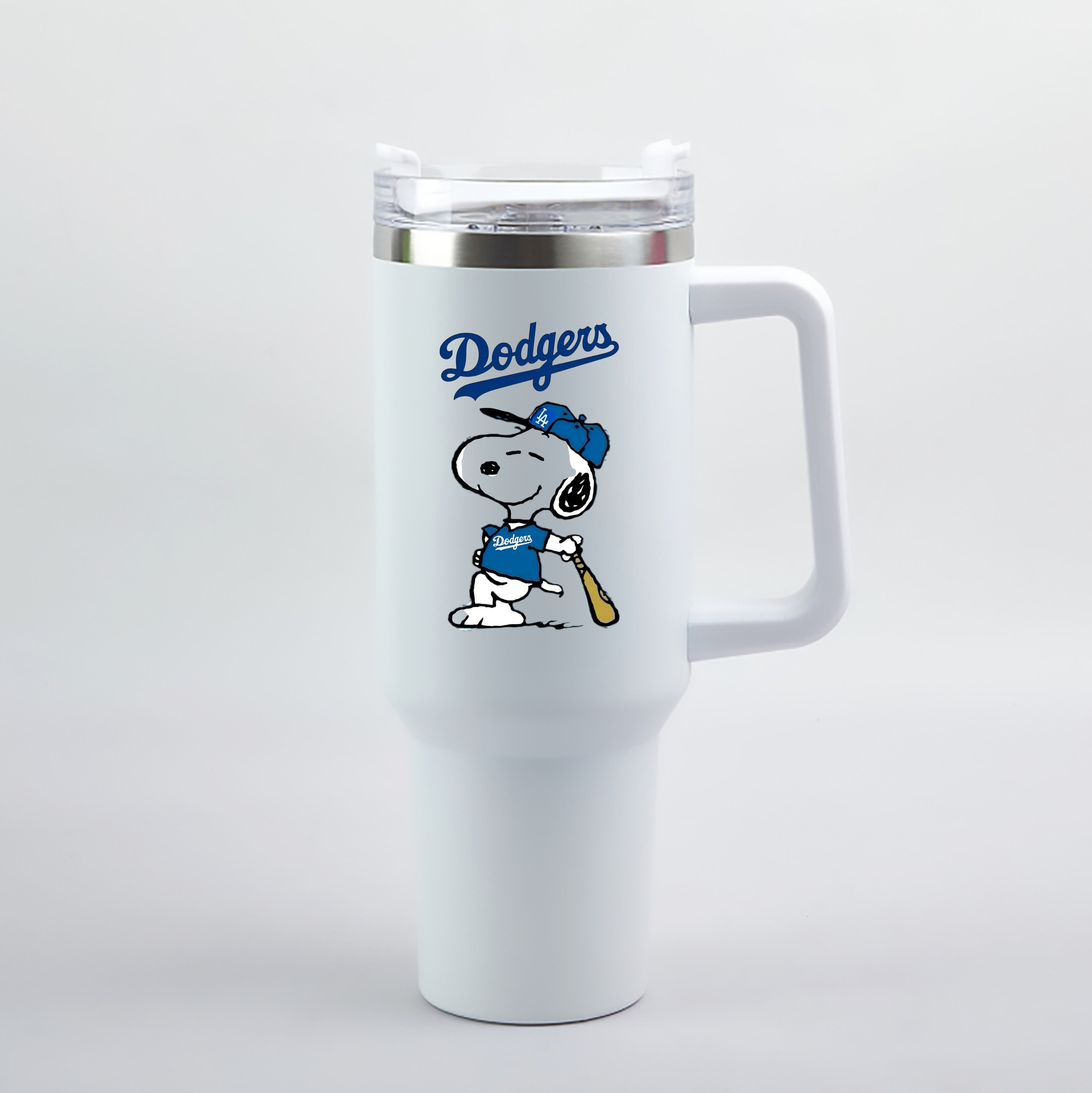  40oz Handle Car Tumbler – Durable Stainless Steel Travel Mug With UV Print – Double Wall Insulated, Fits Most Car Cup Holders