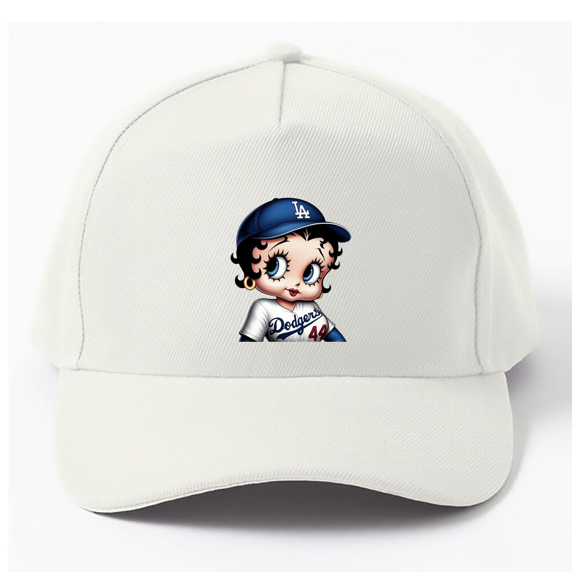  100% Cotton Baseball Cap – Heat Transfer Print – Comfortable, Durable, Perfect For Sports & Everyday Wear