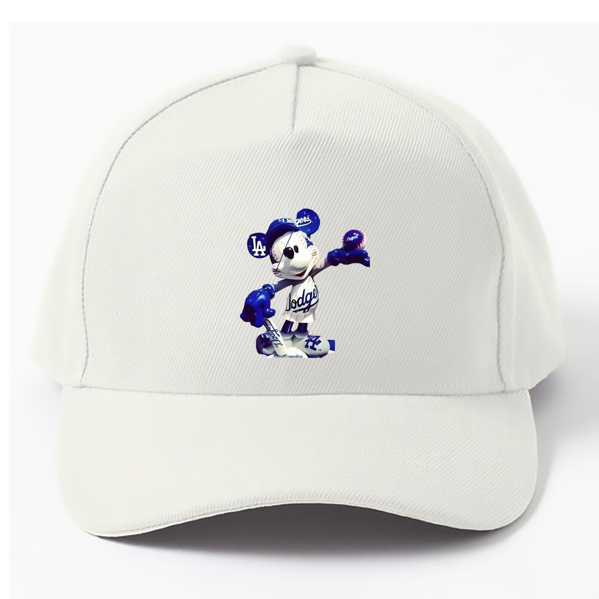  100% Cotton Baseball Cap – Heat Transfer Print – Comfortable, Durable, Perfect For Sports & Everyday Wear