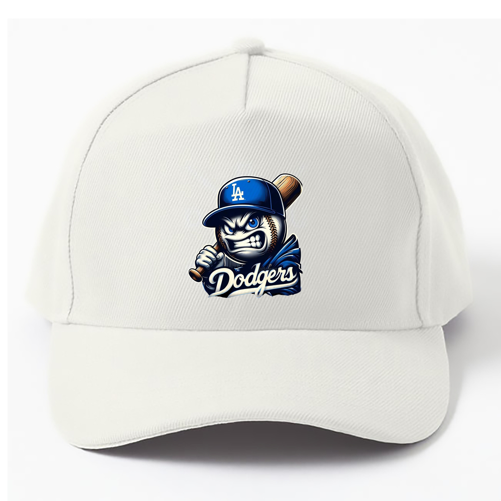  100% Cotton Baseball Cap – Heat Transfer Print – Comfortable, Durable, Perfect For Sports & Everyday Wear