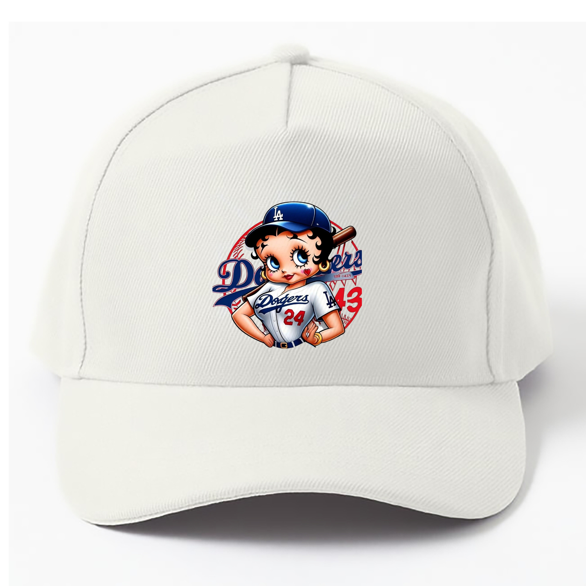  100% Cotton Baseball Cap – Heat Transfer Print – Comfortable, Durable, Perfect For Sports & Everyday Wear