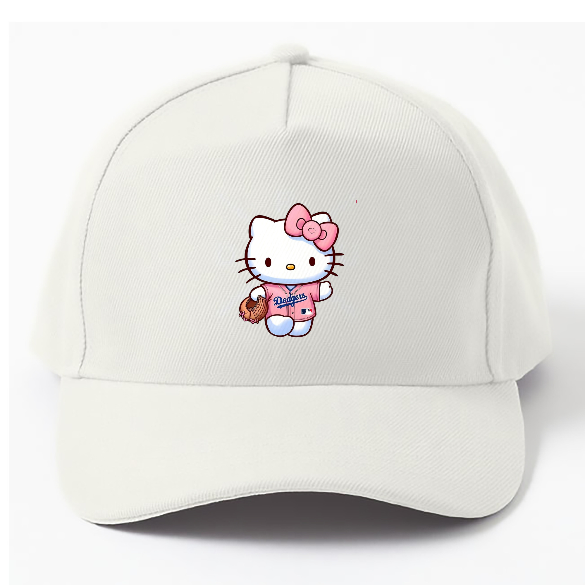  100% Cotton Baseball Cap – Heat Transfer Print – Comfortable, Durable, Perfect For Sports & Everyday Wear