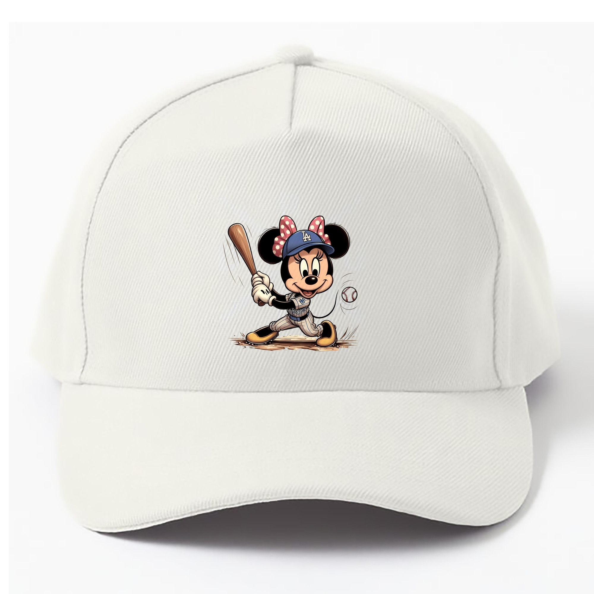  100% Cotton Baseball Cap – Heat Transfer Print – Comfortable, Durable, Perfect For Sports & Everyday Wear