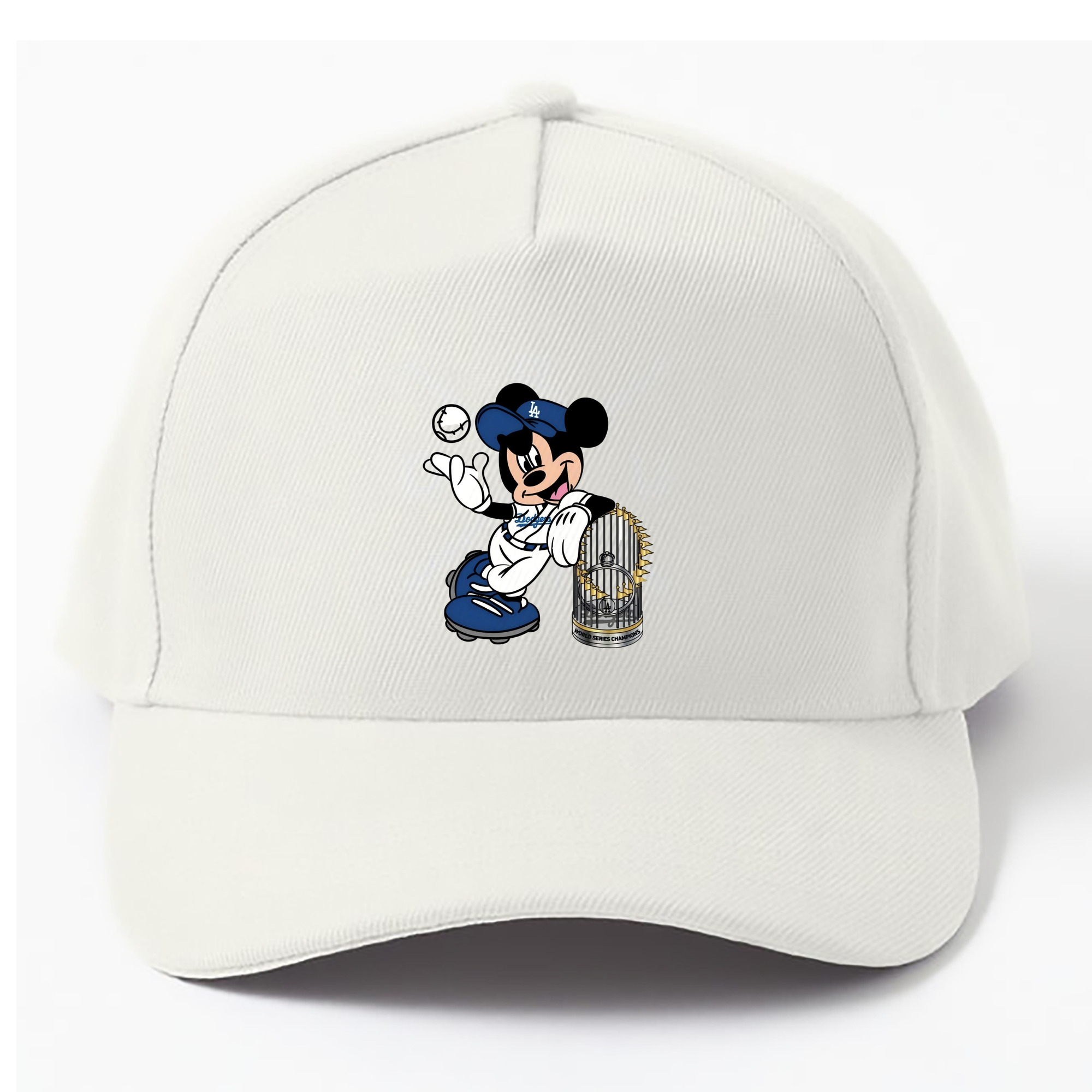  100% Cotton Baseball Cap – Heat Transfer Print – Comfortable, Durable, Perfect For Sports & Everyday Wear