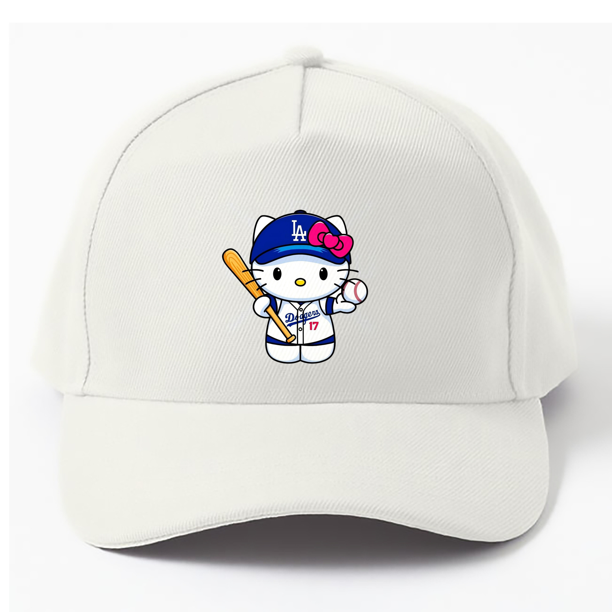  100% Cotton Baseball Cap – Heat Transfer Print – Comfortable, Durable, Perfect For Sports & Everyday Wear