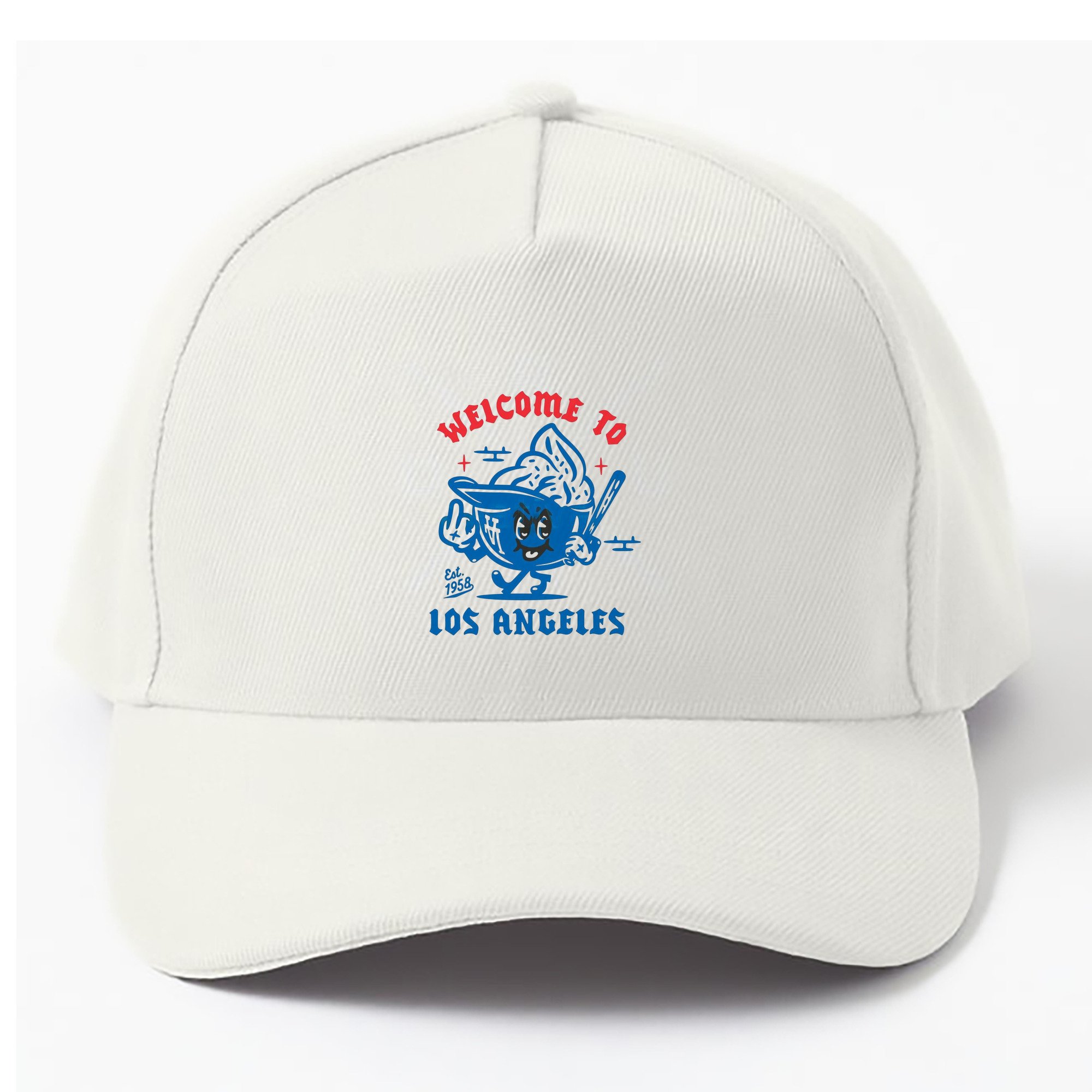 100% Cotton Baseball Cap – Heat Transfer Print – Comfortable, Durable, Perfect For Sports & Everyday Wear