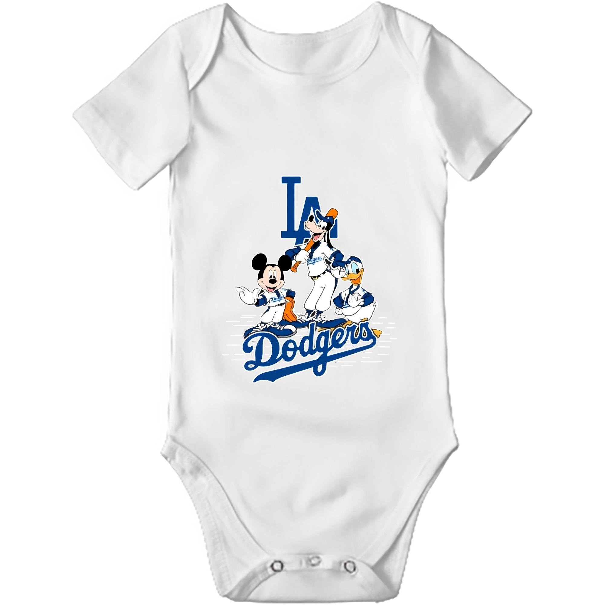  Baby Short Sleeve Romper – 100% Cotton Soft & Breathable Digital Print Onesie With Easy Snap Closure And Envelope Shoulder – Comfortable For Daily Wear & Travel