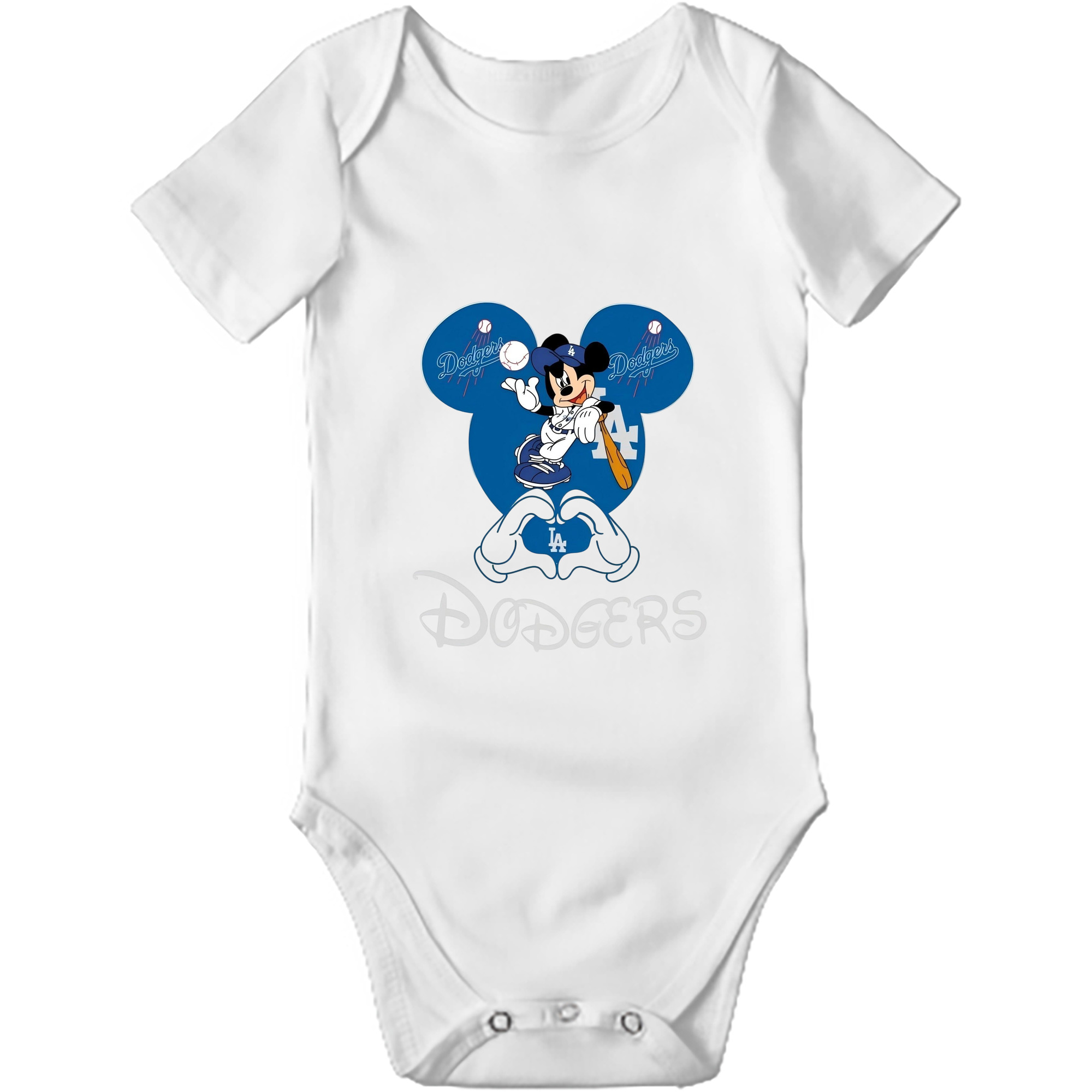  Baby Short Sleeve Romper – 100% Cotton Soft & Breathable Digital Print Onesie With Easy Snap Closure And Envelope Shoulder – Comfortable For Daily Wear & Travel