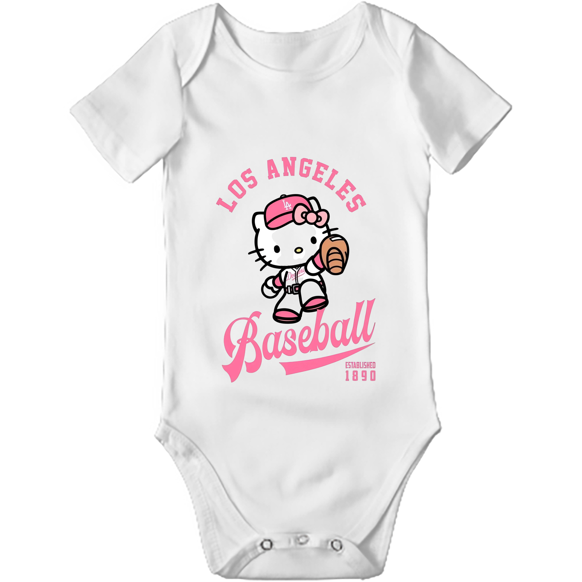  Baby Short Sleeve Romper – 100% Cotton Soft & Breathable Digital Print Onesie With Easy Snap Closure And Envelope Shoulder – Comfortable For Daily Wear & Travel
