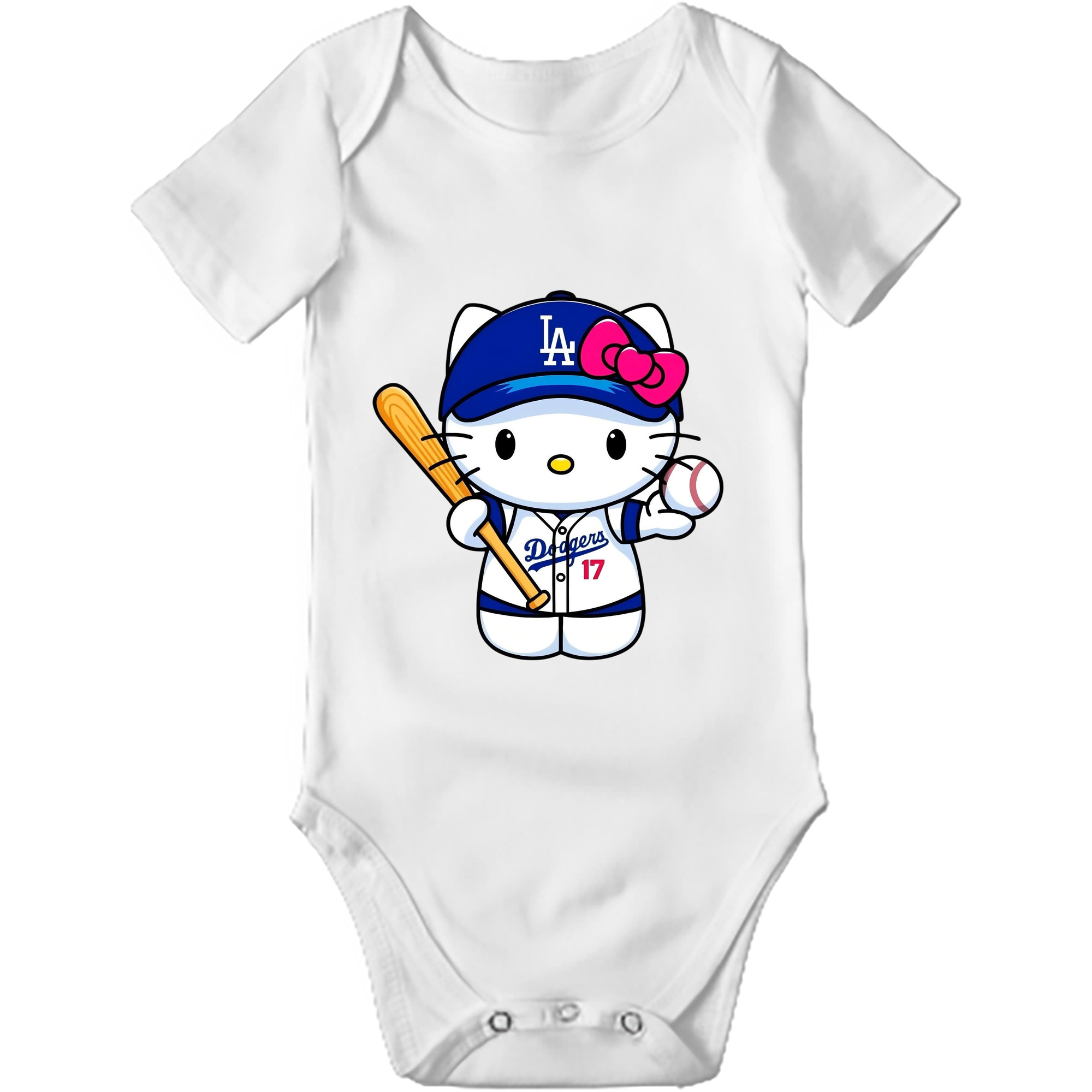  Baby Short Sleeve Romper – 100% Cotton Soft & Breathable Digital Print Onesie With Easy Snap Closure And Envelope Shoulder – Comfortable For Daily Wear & Travel