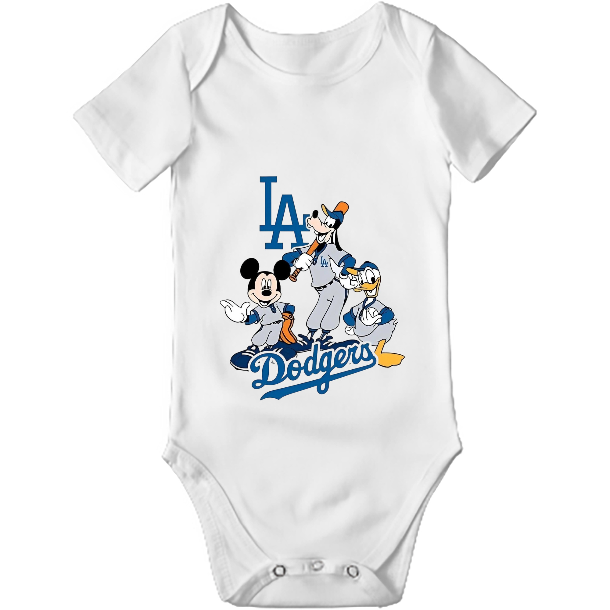  Baby Short Sleeve Romper – 100% Cotton Soft & Breathable Digital Print Onesie With Easy Snap Closure And Envelope Shoulder – Comfortable For Daily Wear & Travel