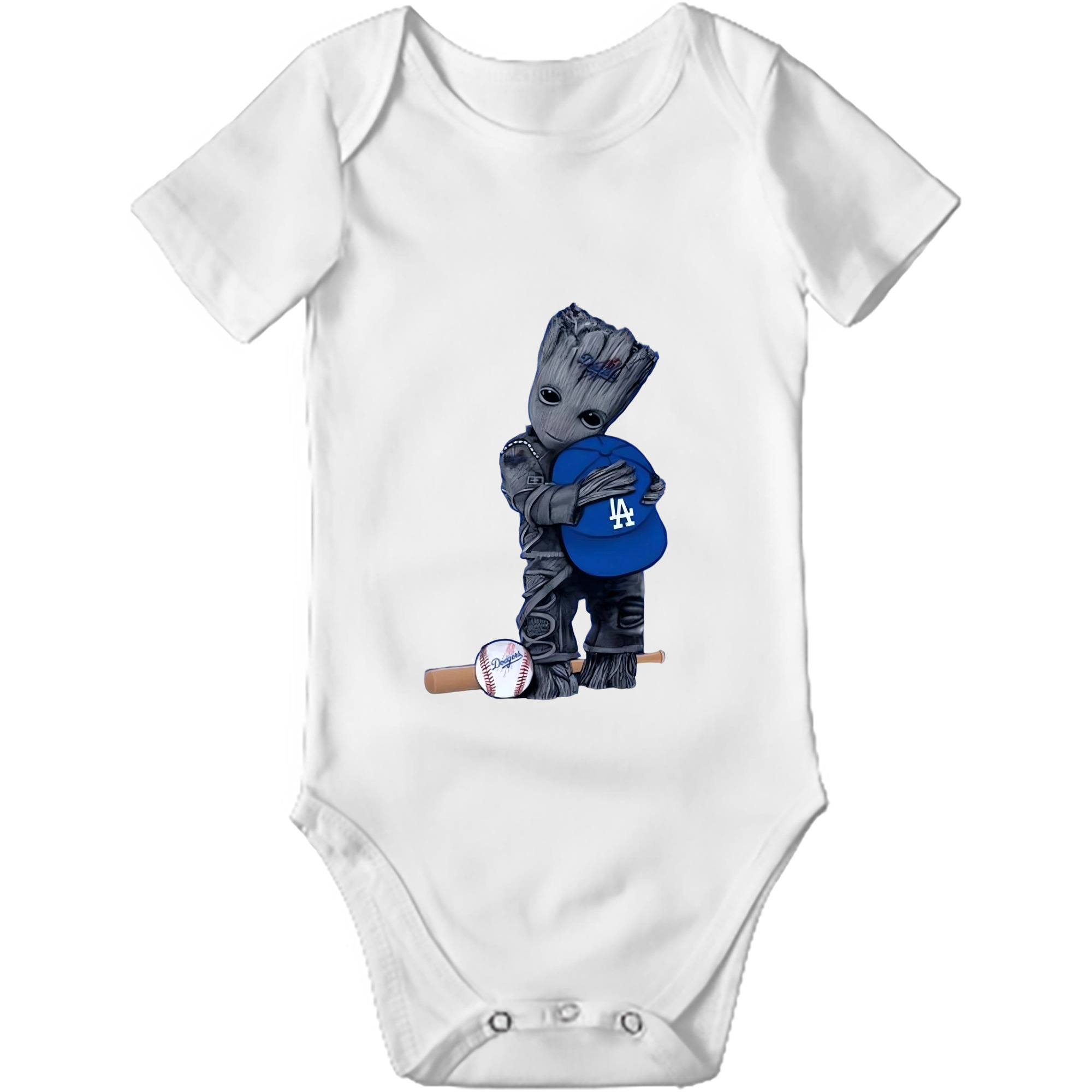  Baby Short Sleeve Romper – 100% Cotton Soft & Breathable Digital Print Onesie With Easy Snap Closure And Envelope Shoulder – Comfortable For Daily Wear & Travel