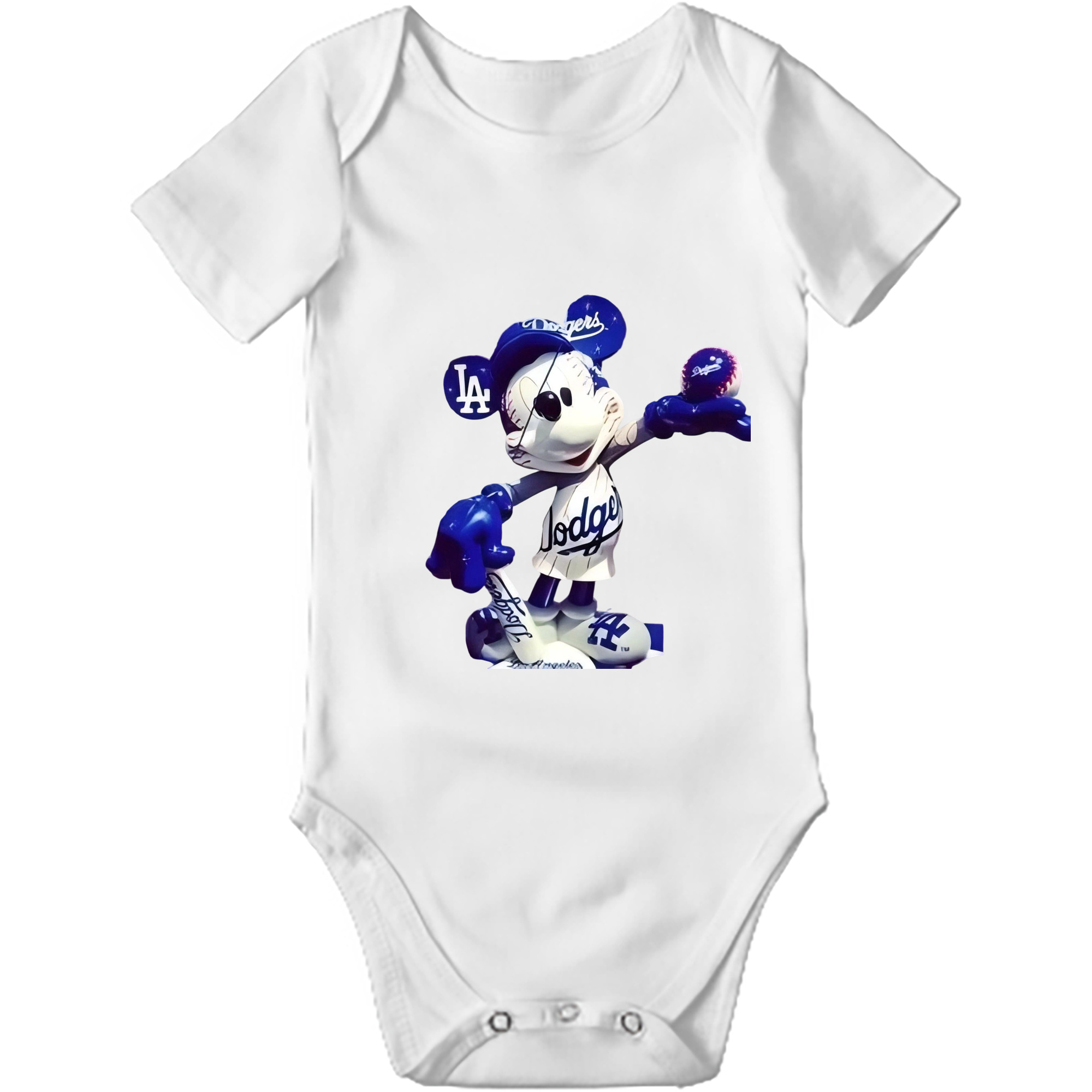  Baby Short Sleeve Romper – 100% Cotton Soft & Breathable Digital Print Onesie With Easy Snap Closure And Envelope Shoulder – Comfortable For Daily Wear & Travel