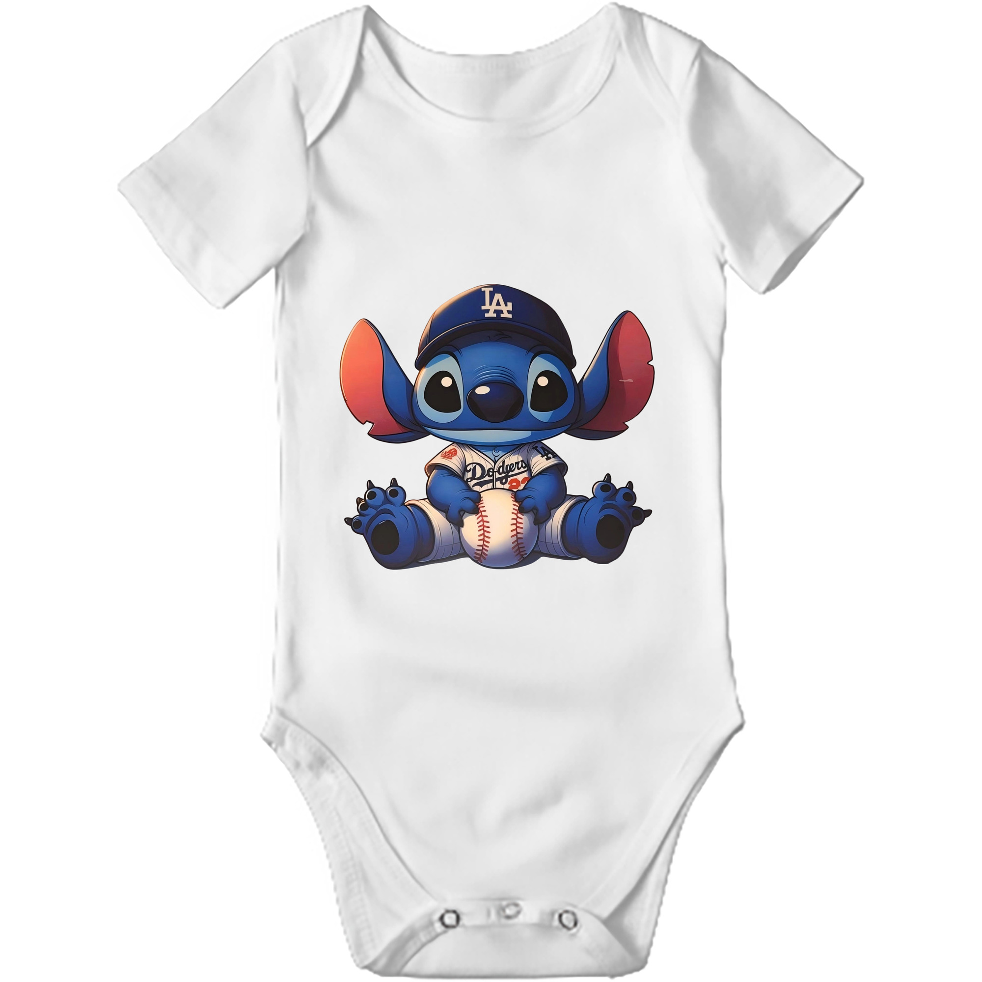  Baby Short Sleeve Romper – 100% Cotton Soft & Breathable Digital Print Onesie With Easy Snap Closure And Envelope Shoulder – Comfortable For Daily Wear & Travel