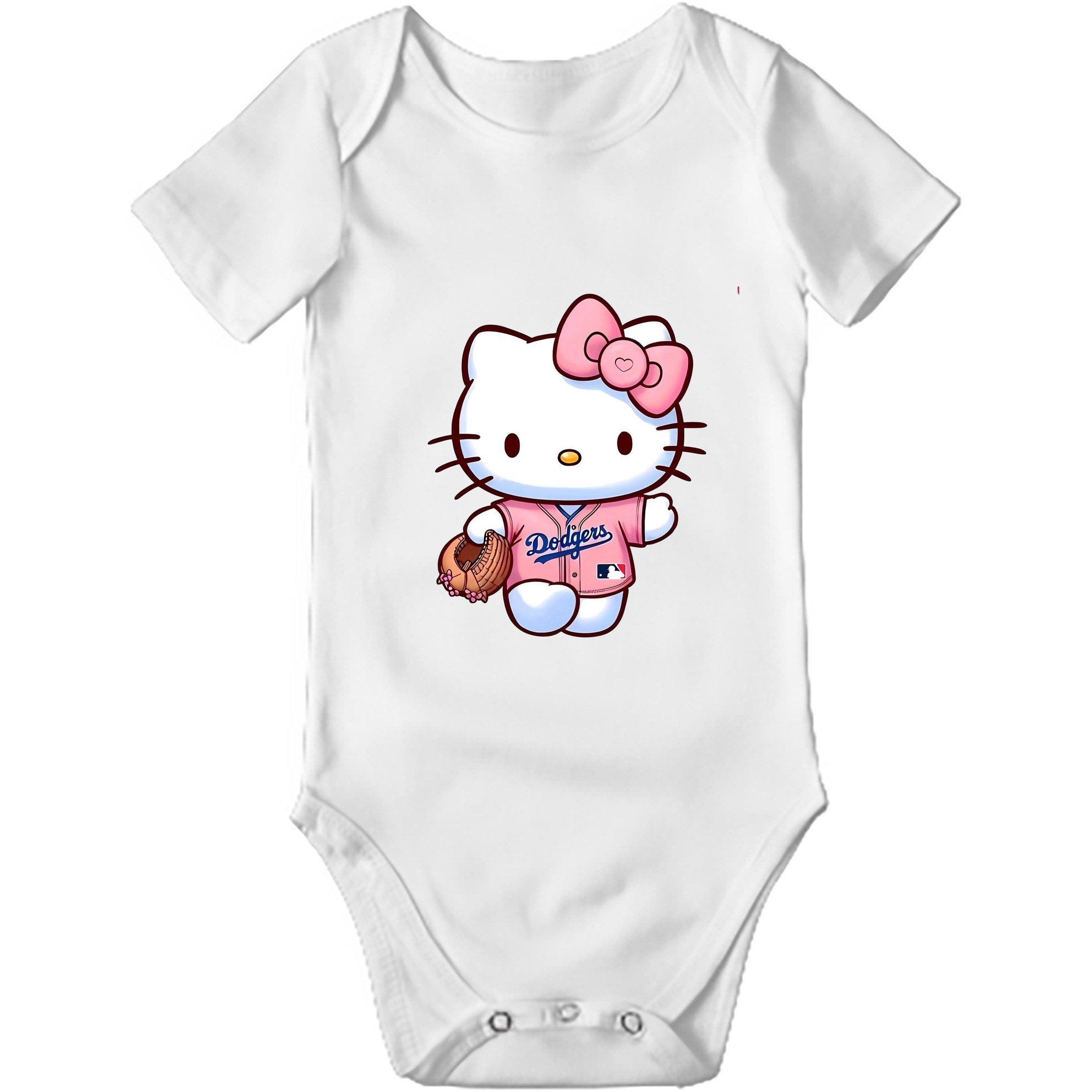  Baby Short Sleeve Romper – 100% Cotton Soft & Breathable Digital Print Onesie With Easy Snap Closure And Envelope Shoulder – Comfortable For Daily Wear & Travel