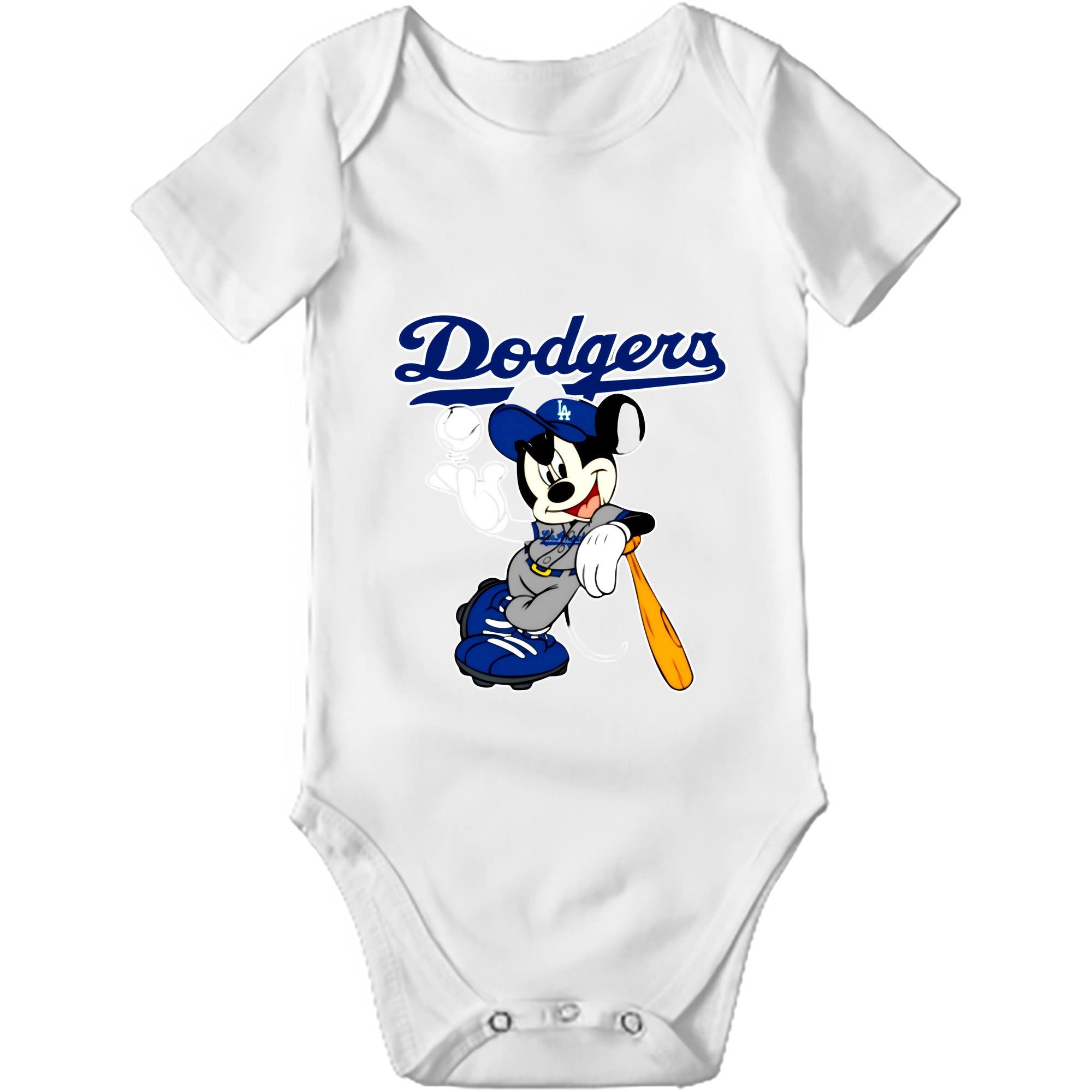  Baby Short Sleeve Romper – 100% Cotton Soft & Breathable Digital Print Onesie With Easy Snap Closure And Envelope Shoulder – Comfortable For Daily Wear & Travel