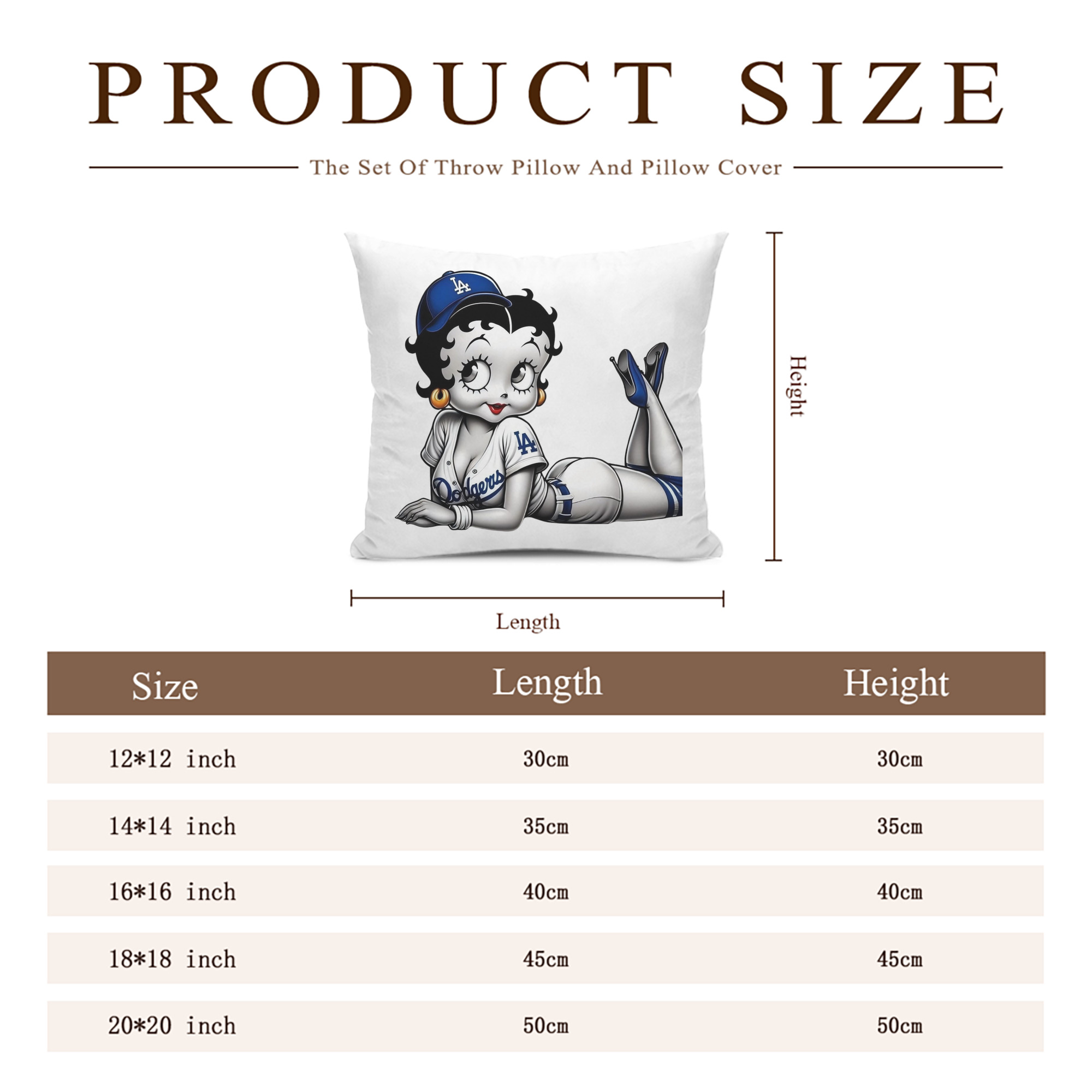  Soft Polyester Pillow Cover With Insert – Double-Sided Design, Invisible Zipper, Durable & Breathable – Easy Care Cushion Set