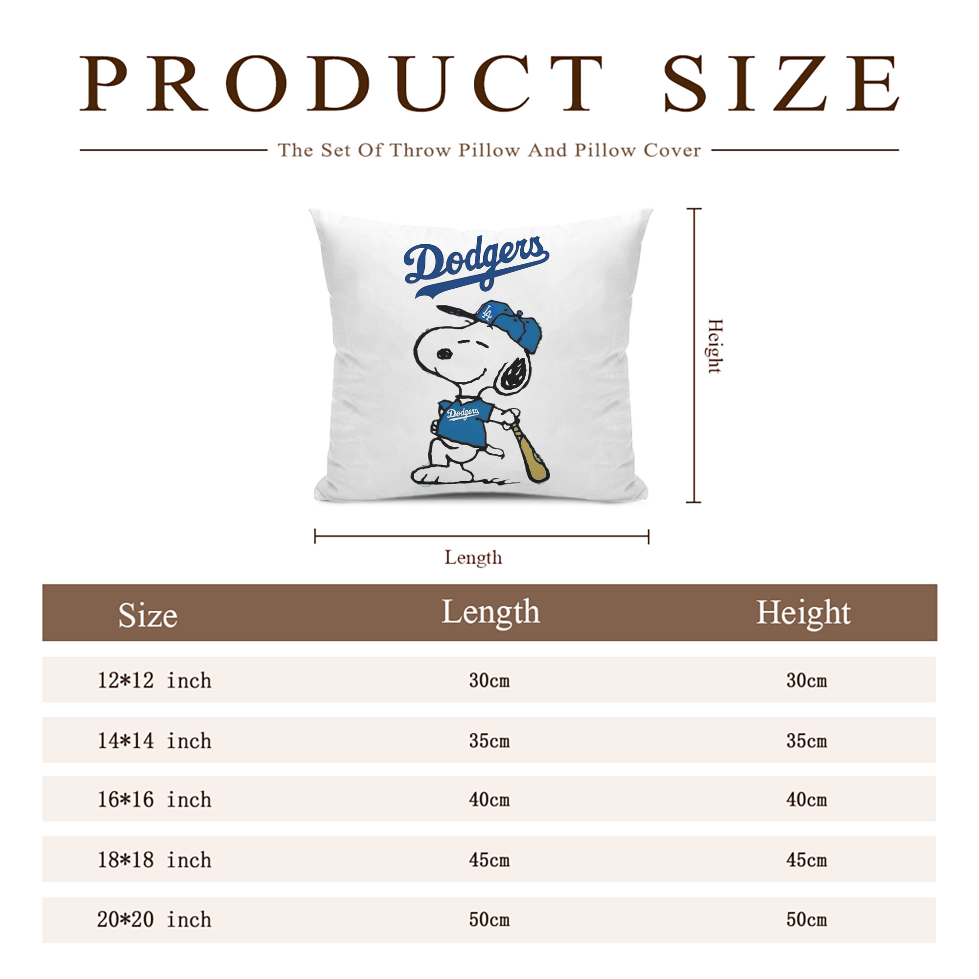  Soft Polyester Pillow Cover With Insert – Double-Sided Design, Invisible Zipper, Durable & Breathable – Easy Care Cushion Set