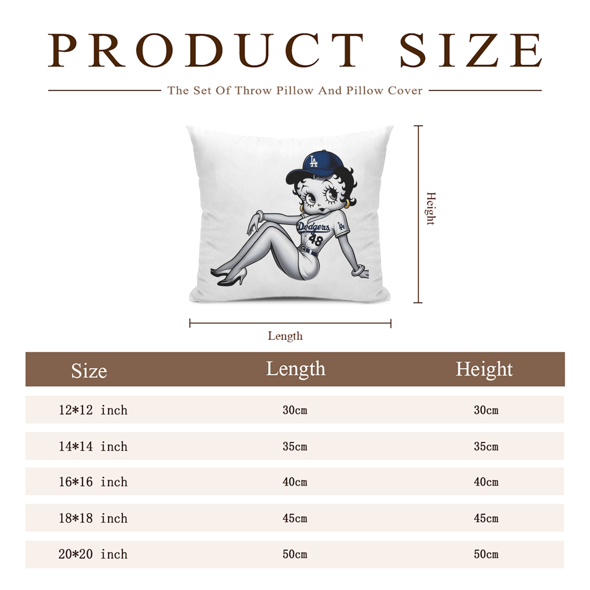  Soft Polyester Pillow Cover With Insert – Double-Sided Design, Invisible Zipper, Durable & Breathable – Easy Care Cushion Set