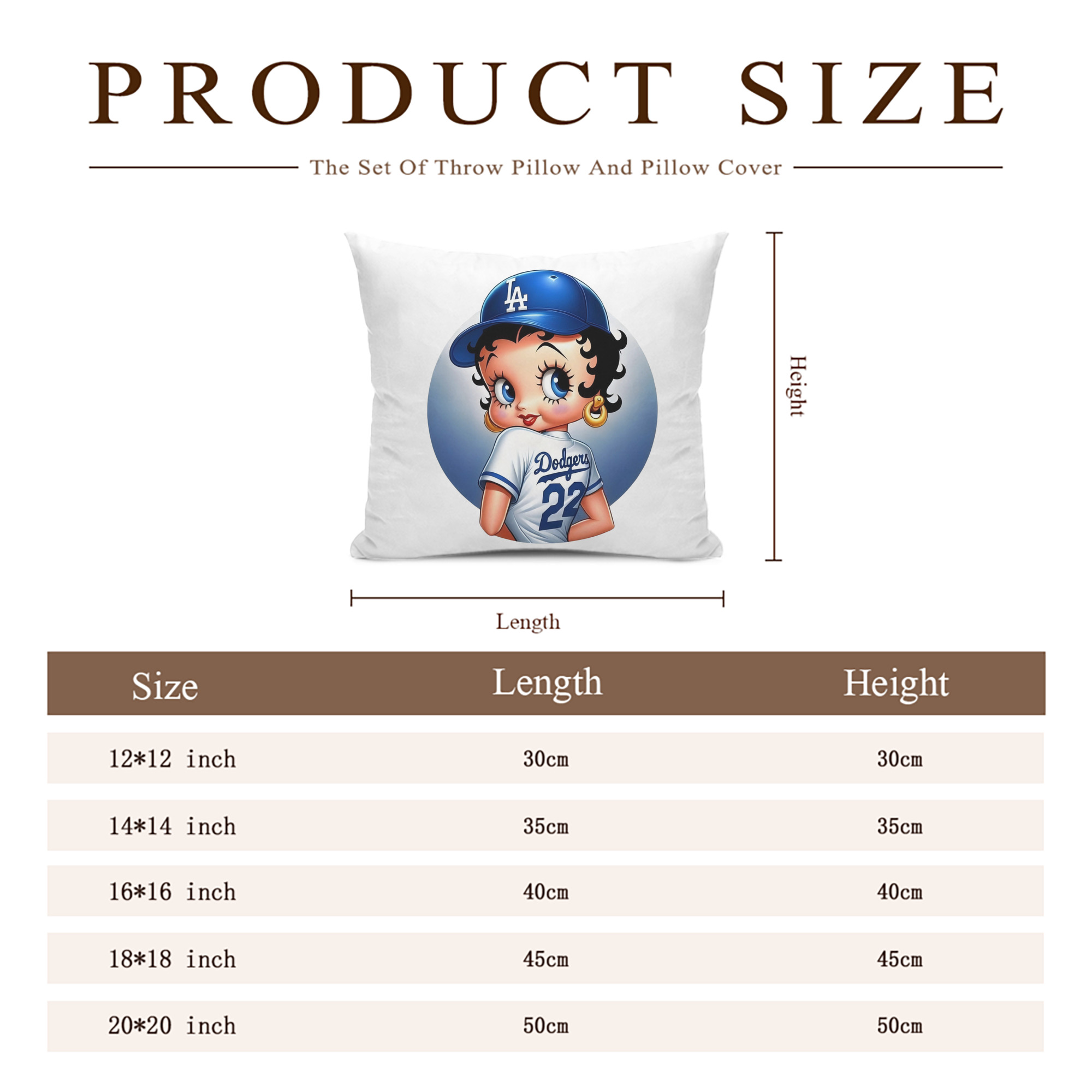  Soft Polyester Pillow Cover With Insert – Double-Sided Design, Invisible Zipper, Durable & Breathable – Easy Care Cushion Set