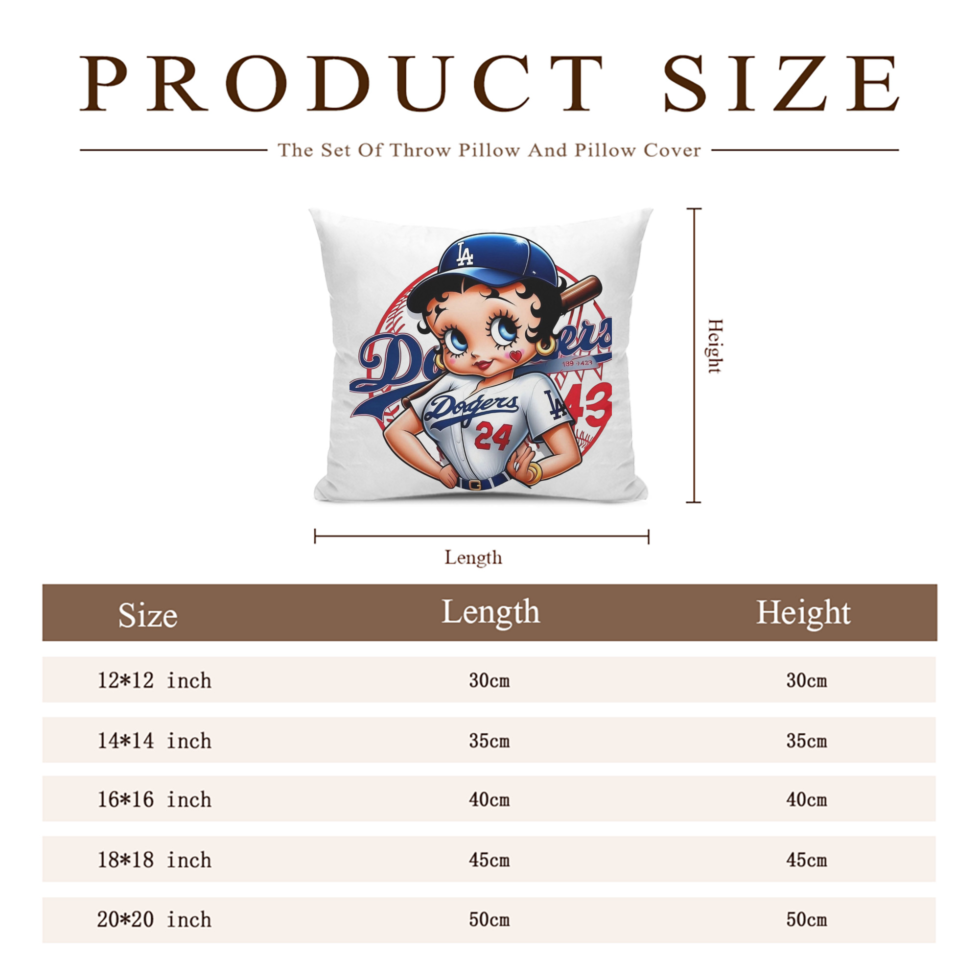  Soft Polyester Pillow Cover With Insert – Double-Sided Design, Invisible Zipper, Durable & Breathable – Easy Care Cushion Set