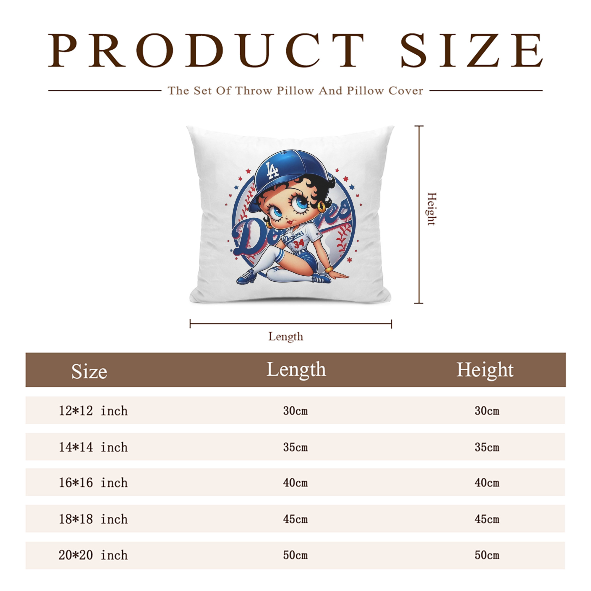  Soft Polyester Pillow Cover With Insert – Double-Sided Design, Invisible Zipper, Durable & Breathable – Easy Care Cushion Set
