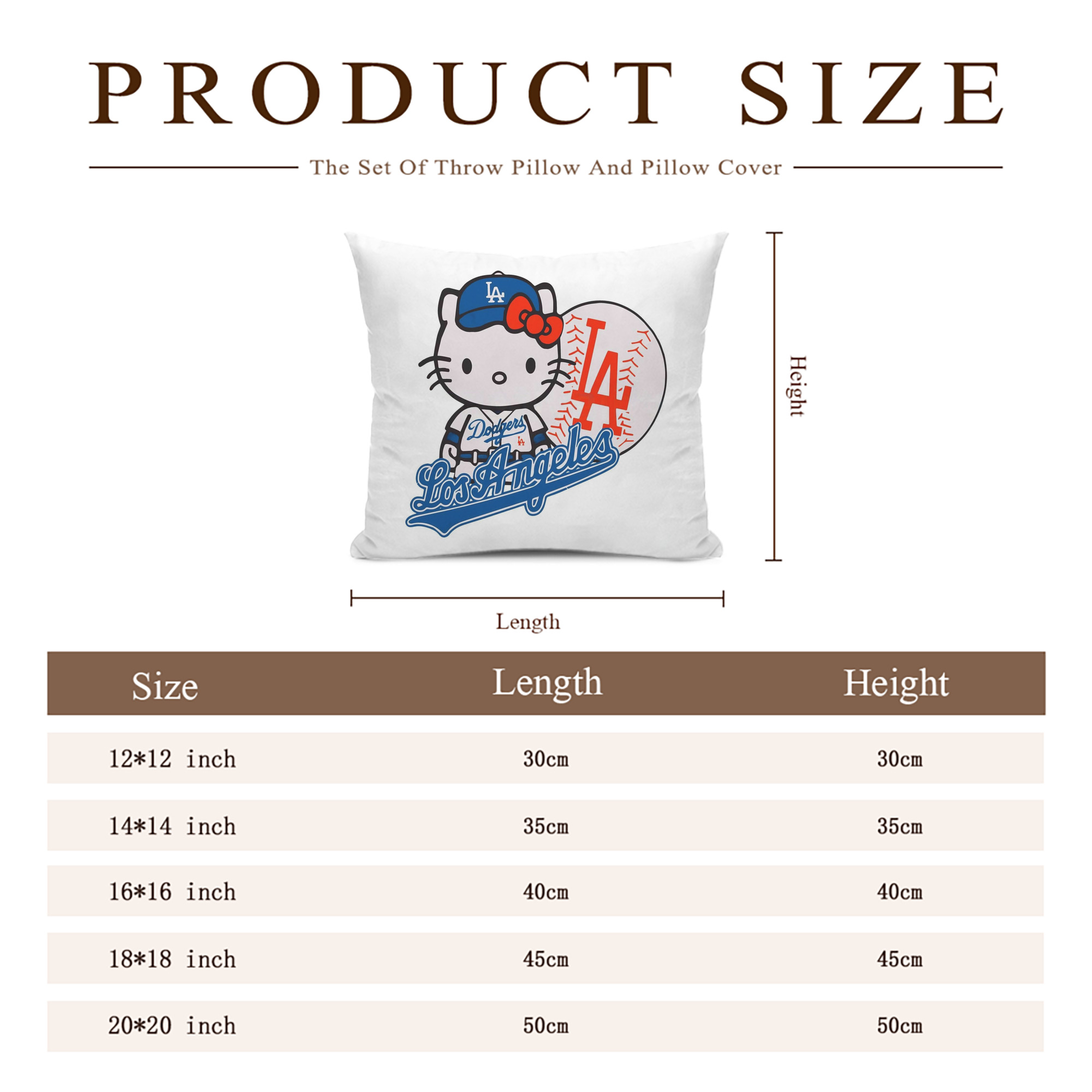 Soft Polyester Pillow Cover With Insert – Double-Sided Design, Invisible Zipper, Durable & Breathable – Easy Care Cushion Set